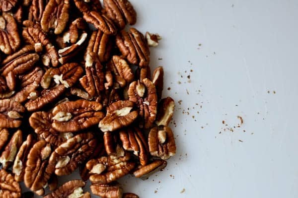 Bourbon Pecan Pie Brownies I howsweeteats.com Bourbon Pecan Pie Brownies I howsweeteats.com
