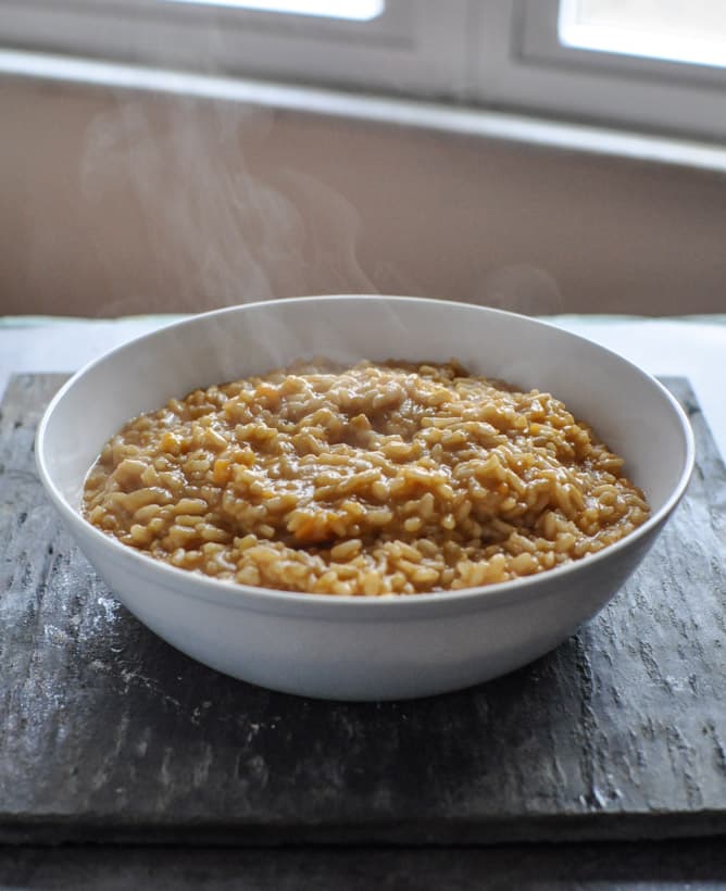 Roasted Sweet Potato Risotto I howsweeteats.com Roasted Sweet Potato Risotto I howsweeteats.com
