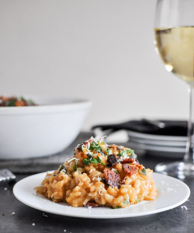 Roasted Sweet Potato Risotto I howsweeteats.com Roasted Sweet Potato Risotto I howsweeteats.com