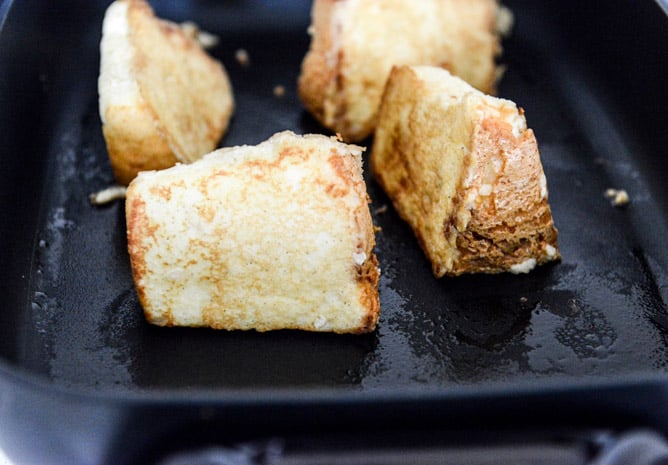 Angel Food French Toast I howsweeteats.com Angel Food French Toast I howsweeteats.com
