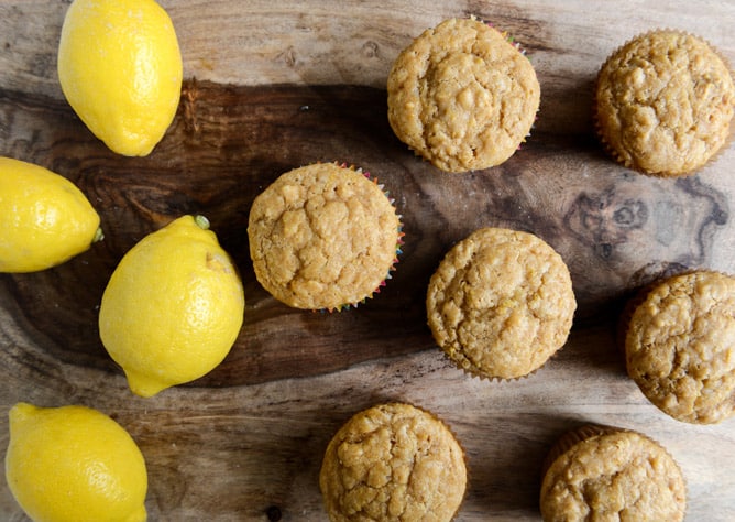 Brown Sugar Lemon Mascarpone Muffins I howsweeteats.com Brown Sugar Lemon Mascarpone Muffins I howsweeteats.com