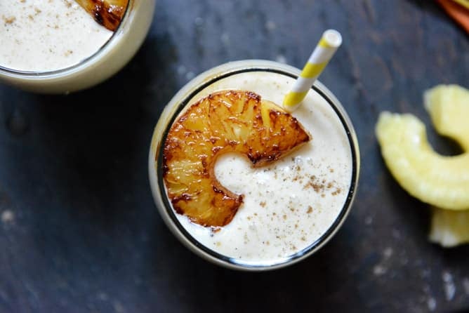 Caramelized Pineapple Lassi I howsweeteats.com Caramelized Pineapple Lassi I howsweeteats.com