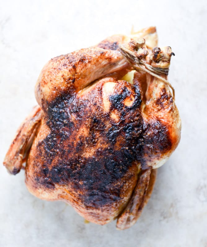 Chipotle Lime Butter Whole Roasted Chicken I howsweeteats.com Chipotle Lime Butter Whole Roasted Chicken I howsweeteats.com