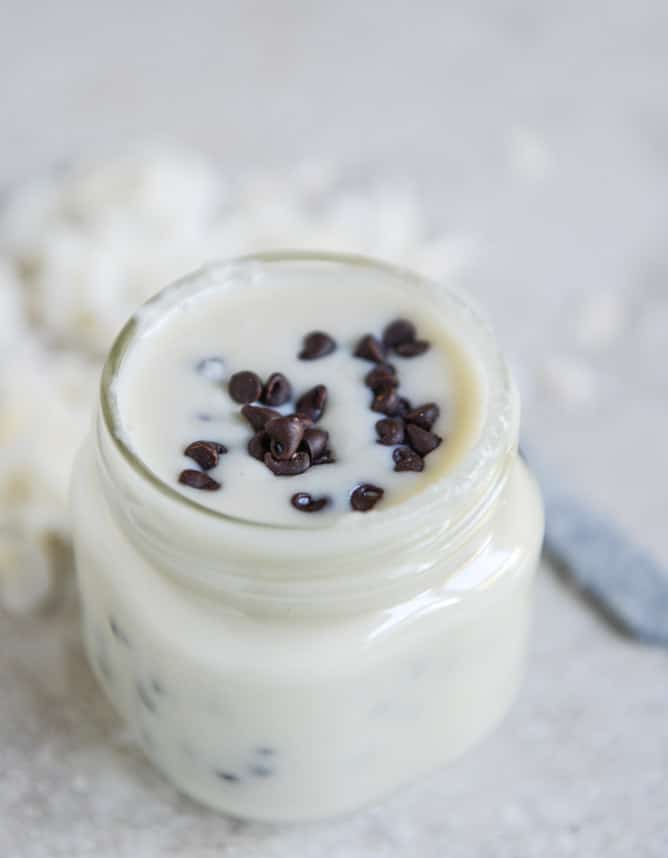 Homemade Chocolate Chip Coconut Butter I howsweeteats.com Homemade Chocolate Chip Coconut Butter I howsweeteats.com
