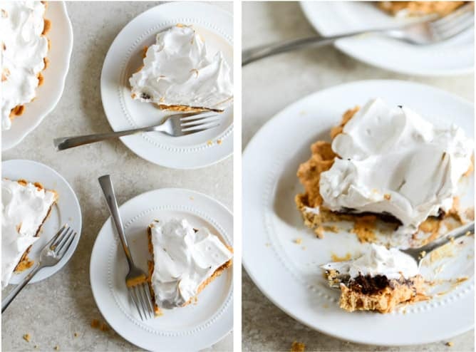pumpkin s'mores tart I howsweeteats.com pumpkin s'mores tart I howsweeteats.com