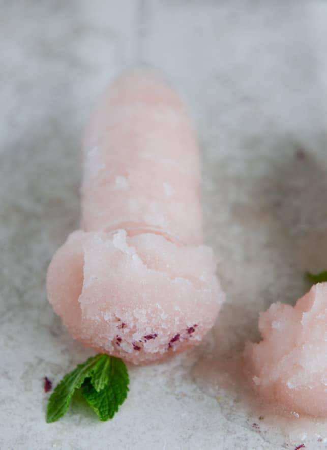 Rosé Sorbet I howsweeteats.com Rosé Sorbet I howsweeteats.com
