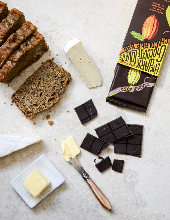 Banana Bread, Brie and Chocolate Grilled Cheese I howsweeteats.com Banana Bread, Brie and Chocolate Grilled Cheese I howsweeteats.com