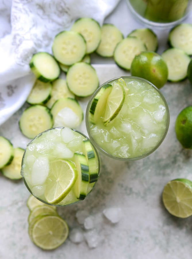 favorite spring cocktails I howsweeteats.com #spring #cocktails #drinks #strawberries #rose