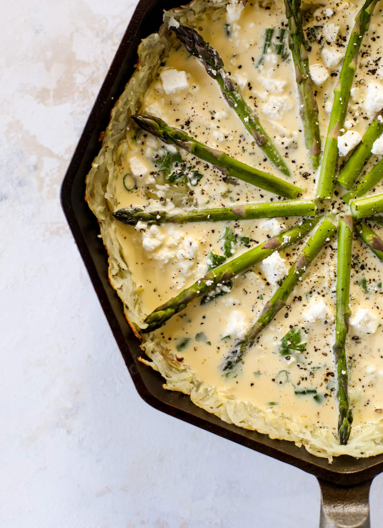 making quiche with hash brown crust