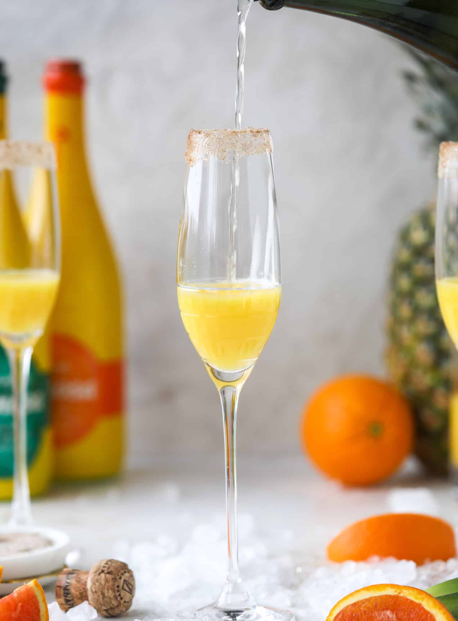 champagne pour