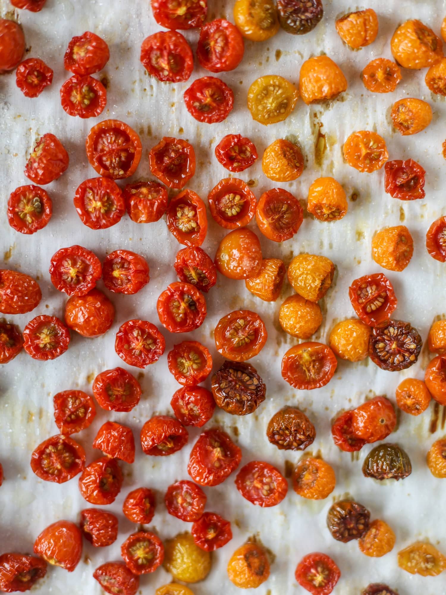 slow roasted tomatoes
