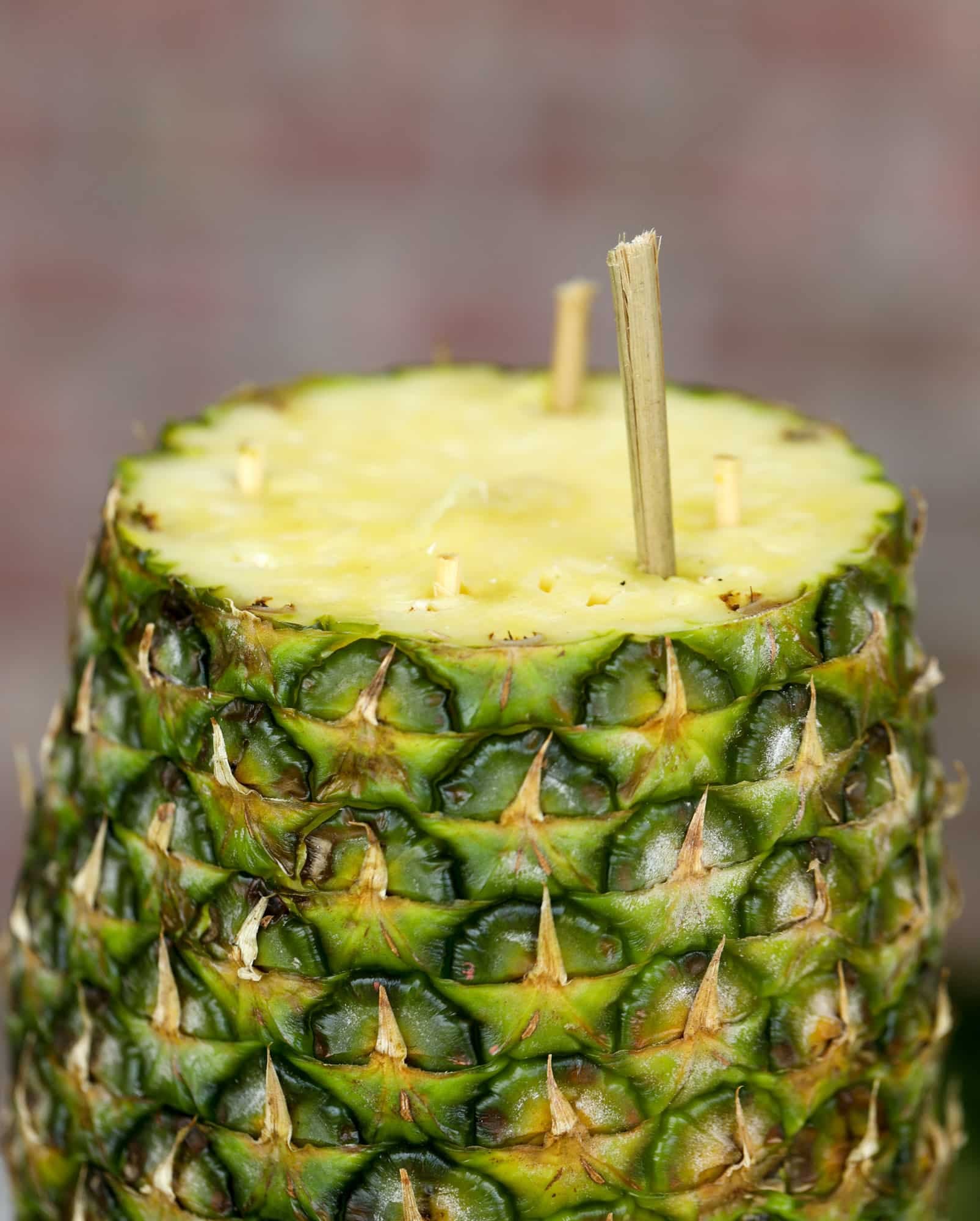 building a pineapple palm tree