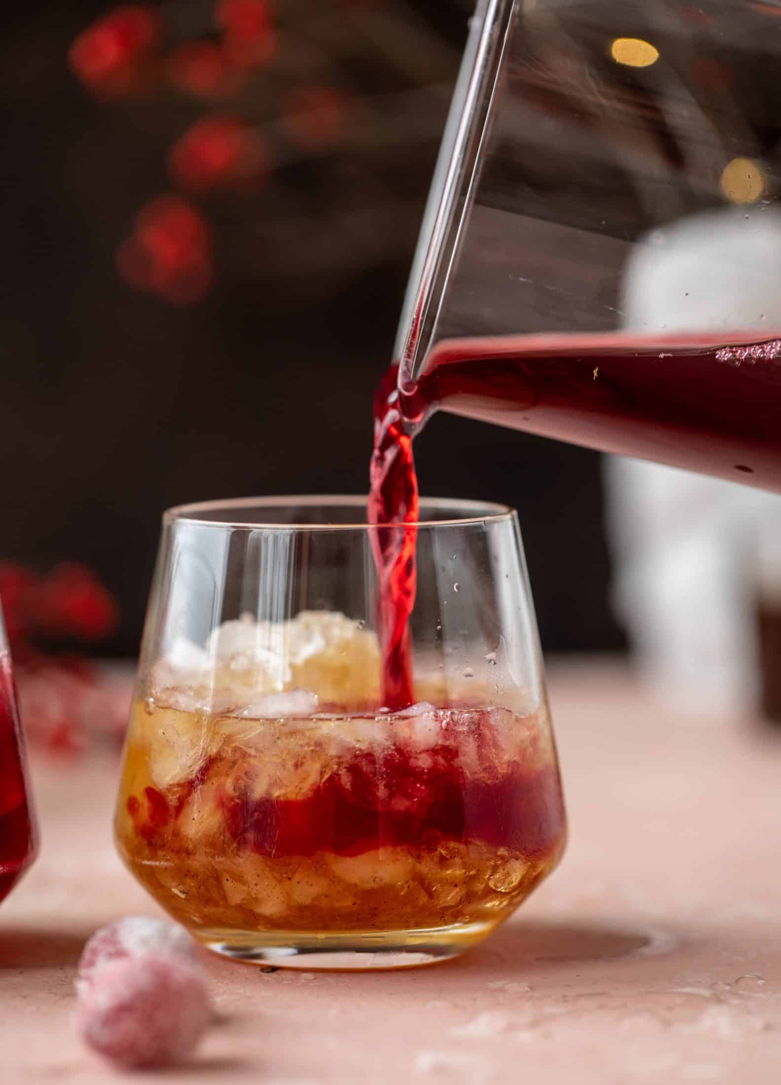 cranberry bourbon