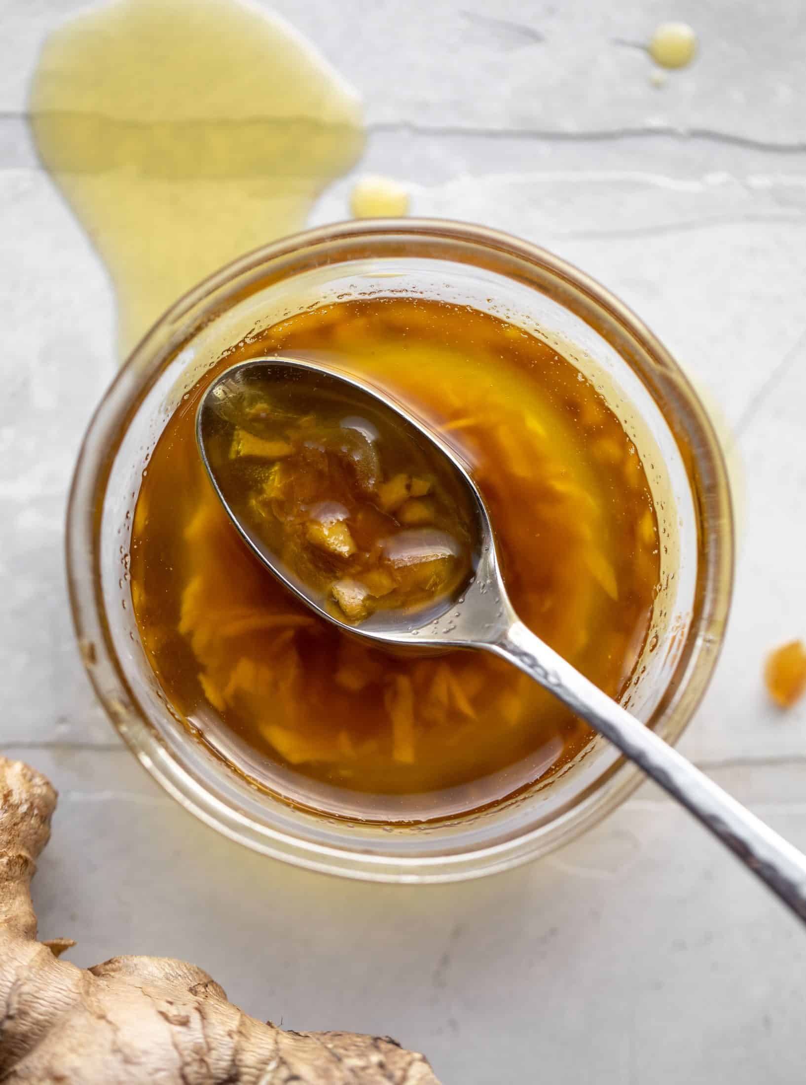 hot ginger dressing