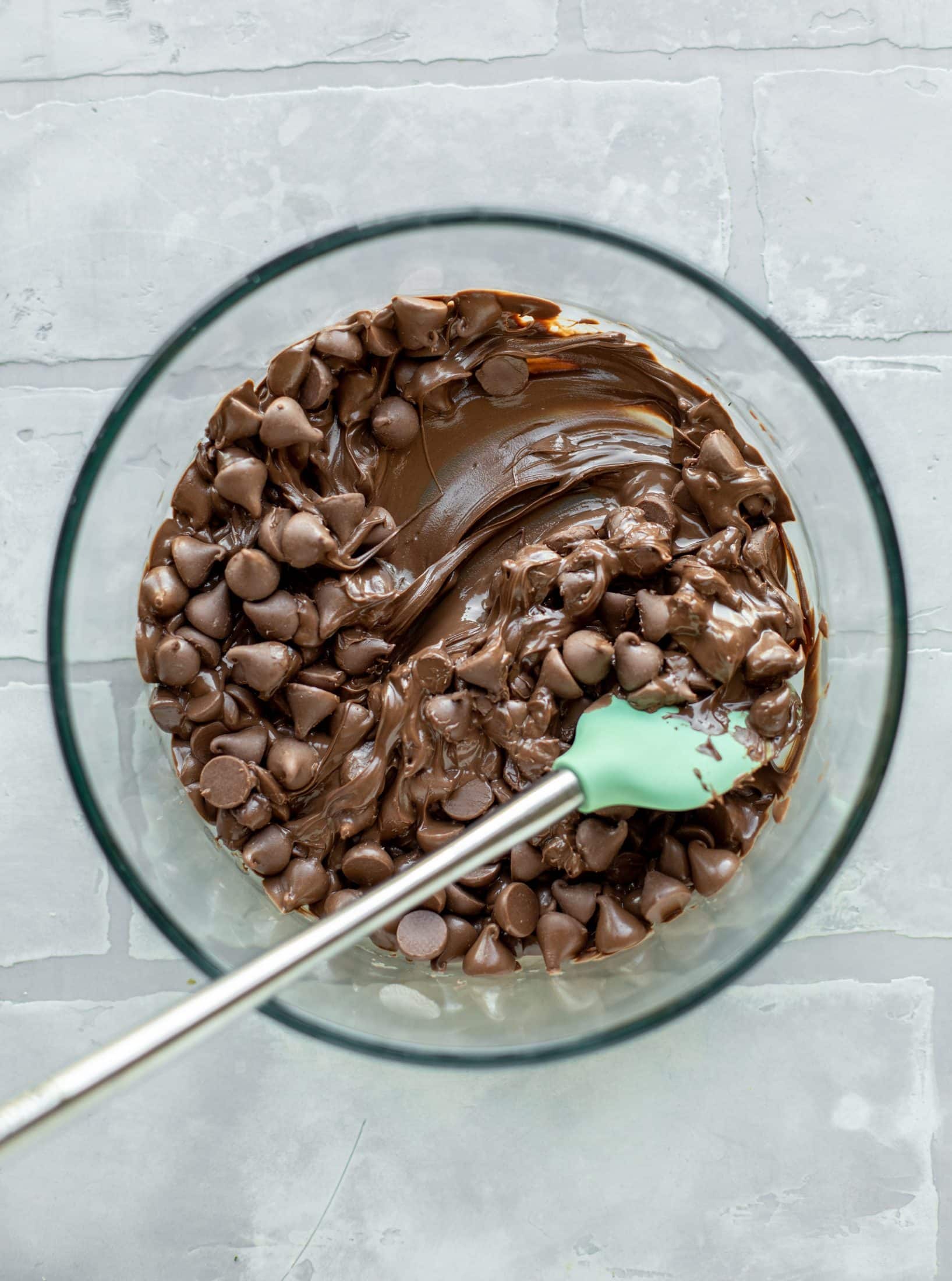 melted chocolate