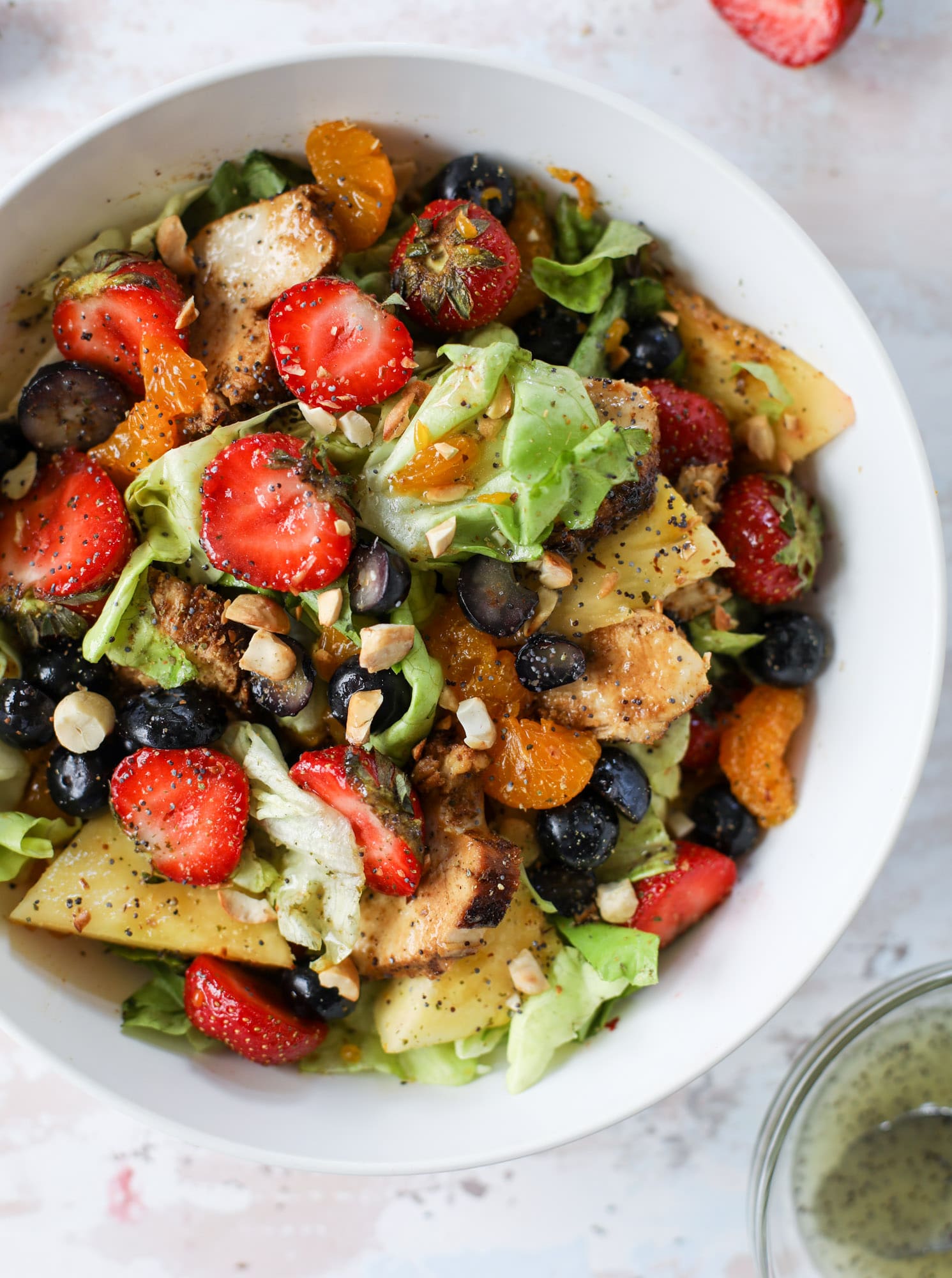 strawberry poppyseed salad