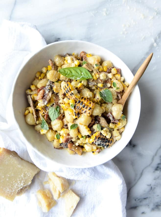 summer skillet gnocchi I howsweeteats.com