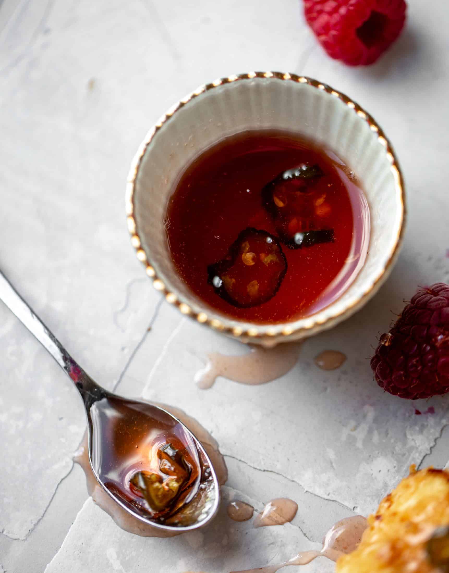 raspberry hot honey