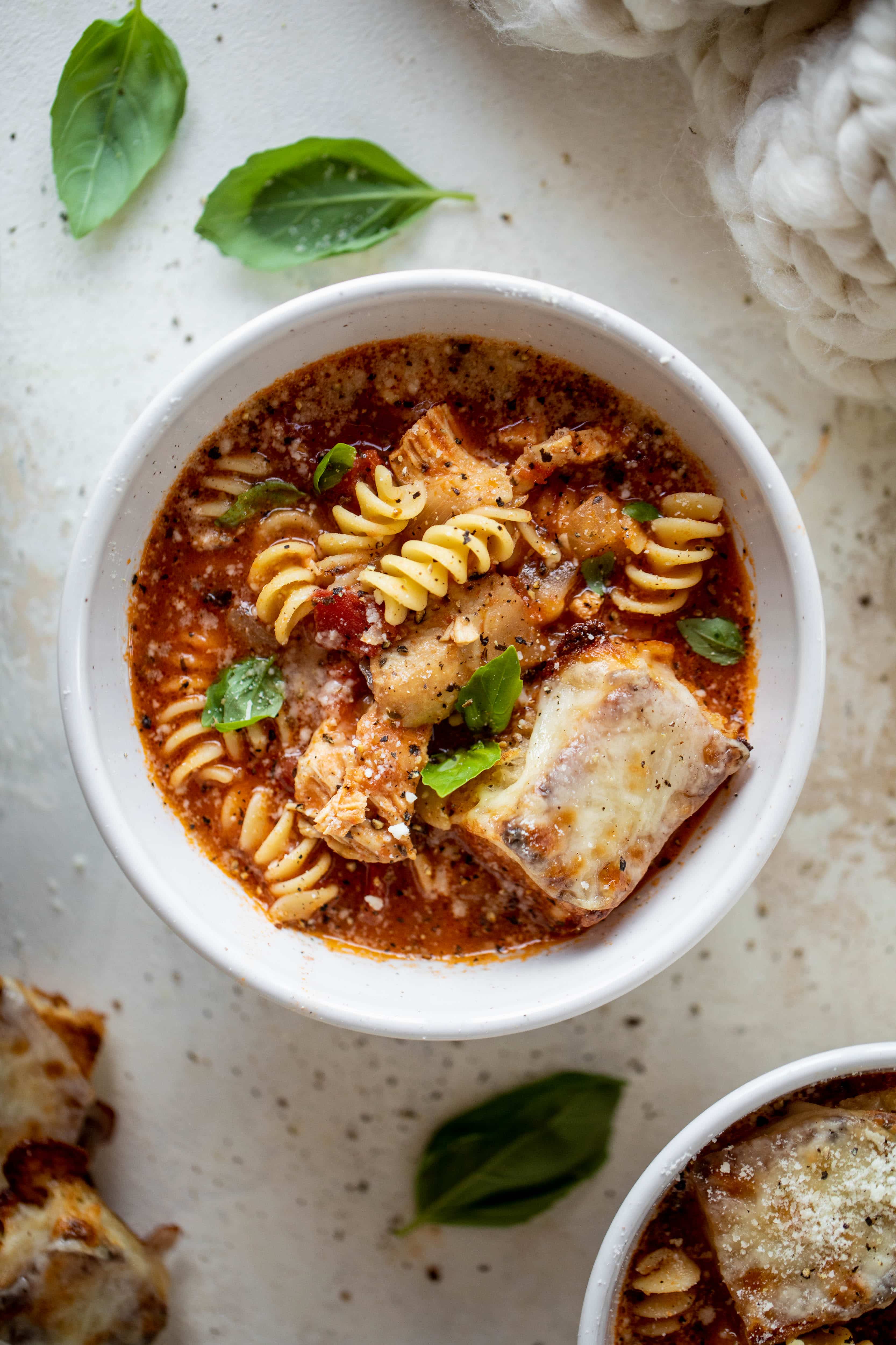chicken parm soup and 33 back to school dinners