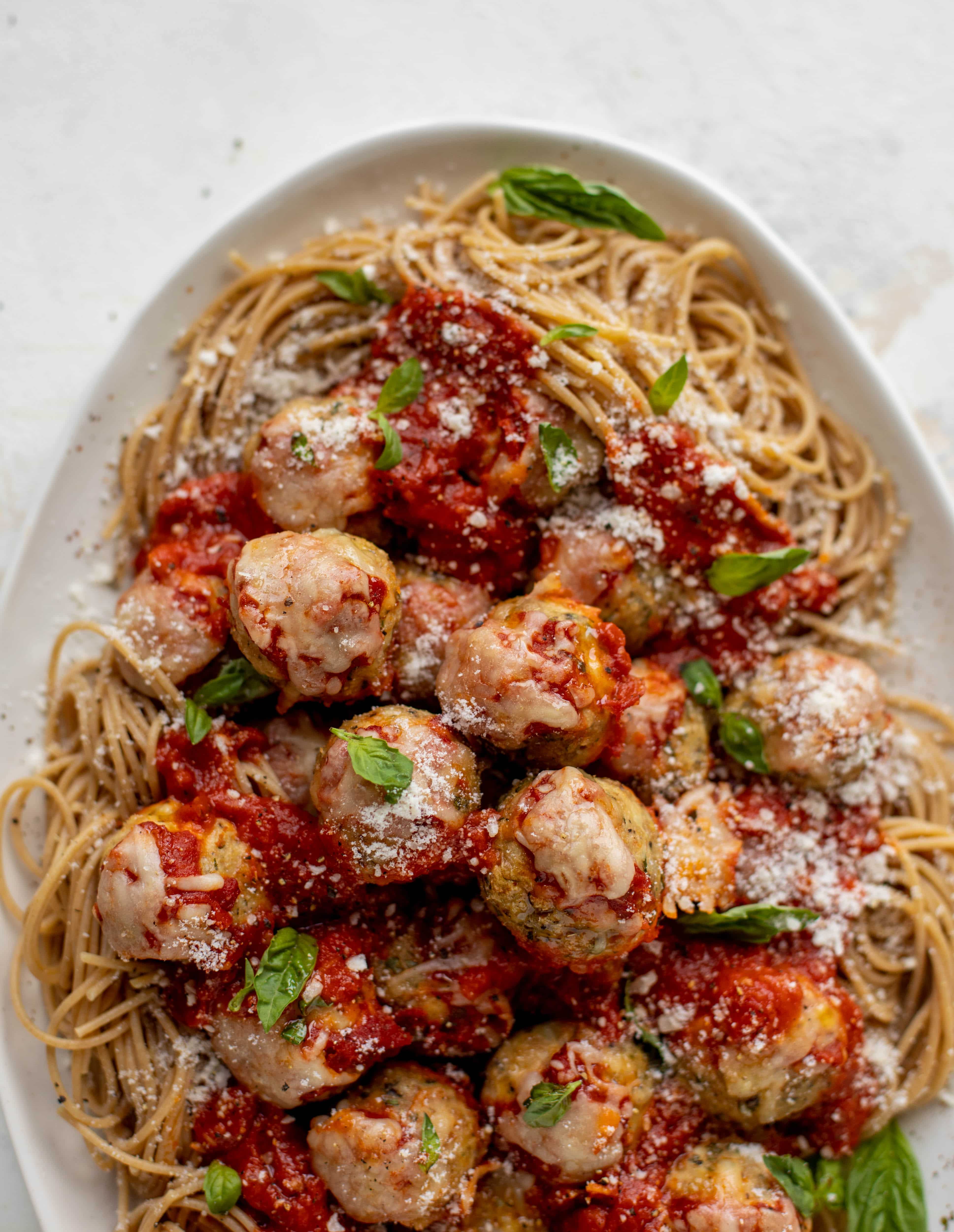 baked chicken parm meatballs and 33 back to school dinners