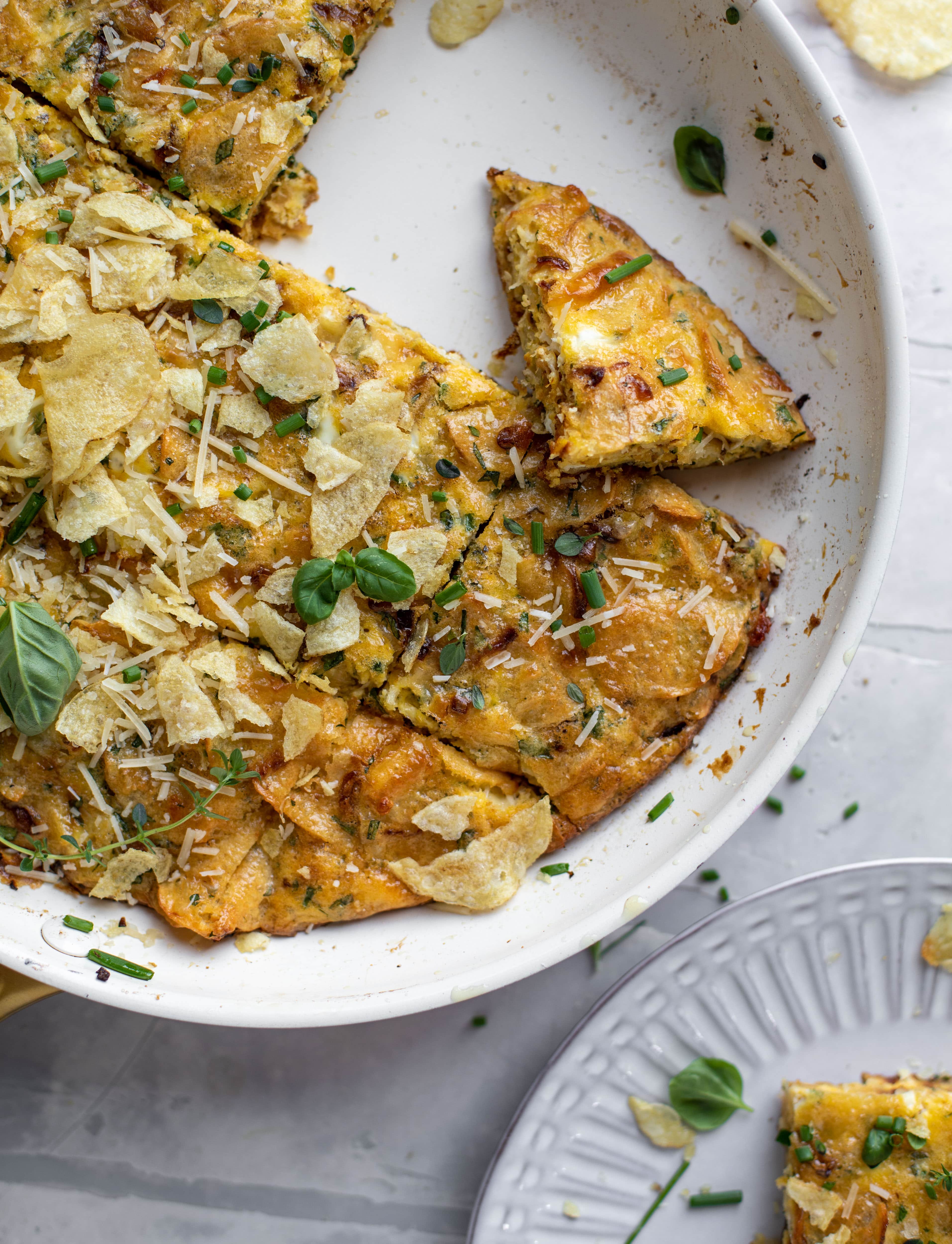 potato chip frittata and 33 back to school dinners