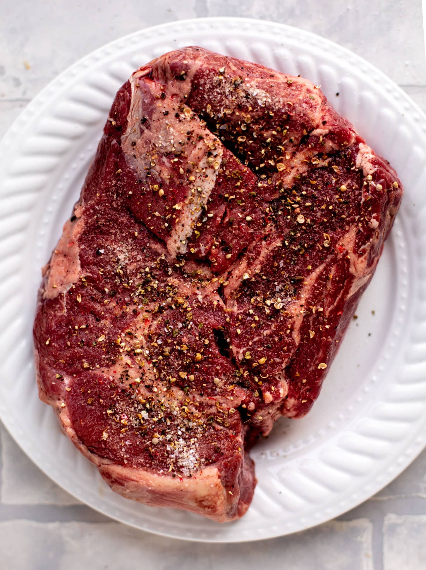 chuck roast ready for the oven