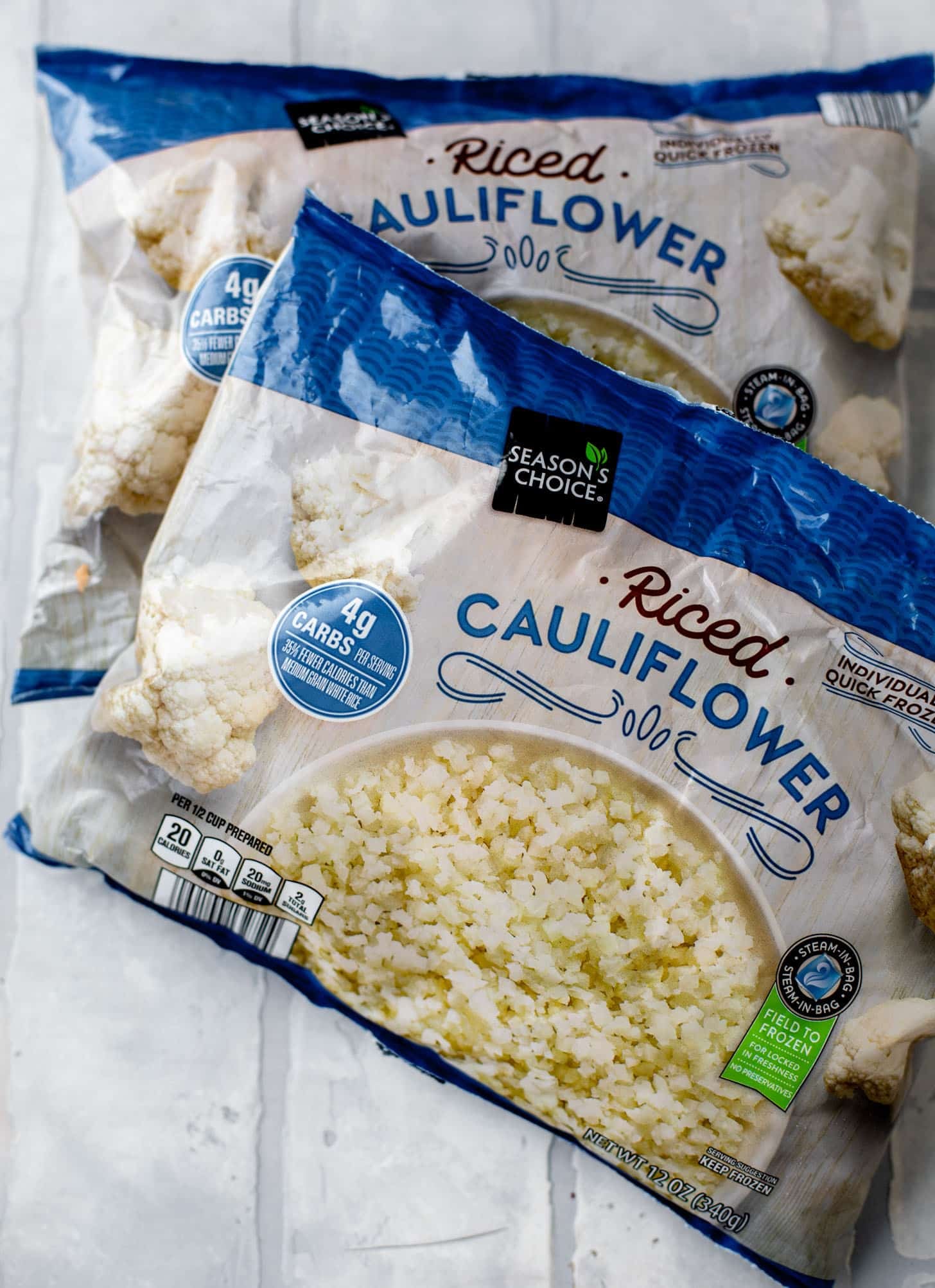 riced cauliflower