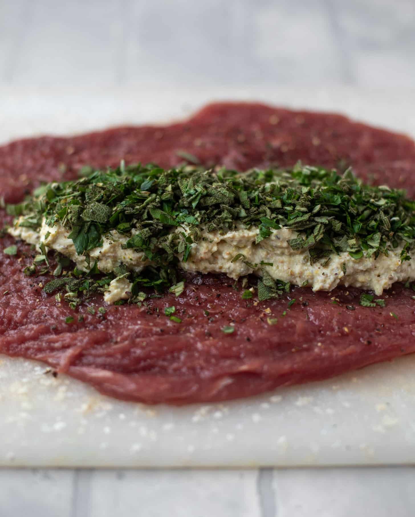 stuffing pork tenderloin