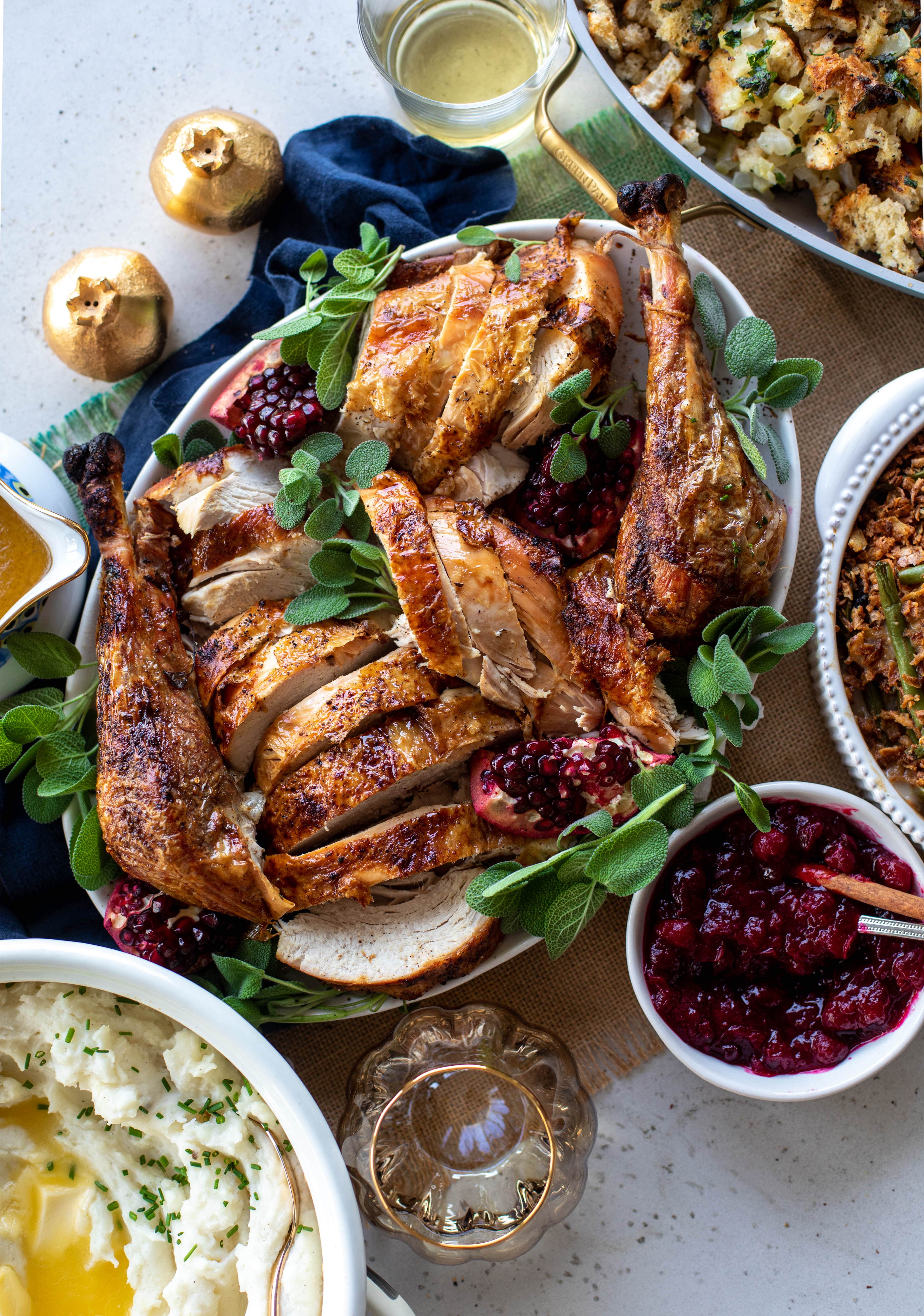 2020 Thanksgiving Menu and Timeline