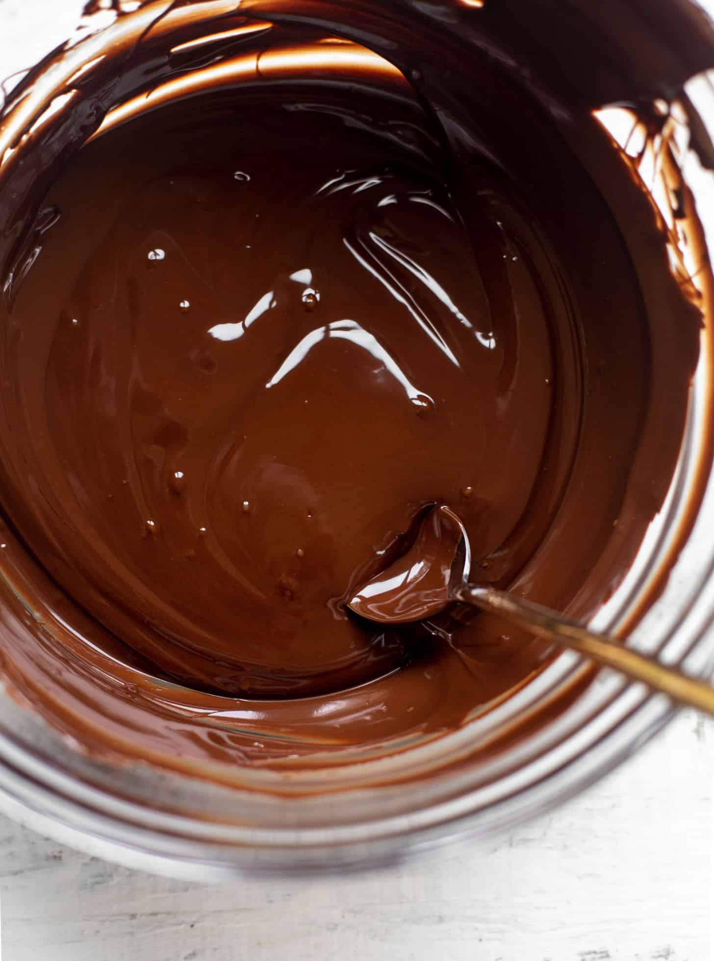 melted chocolate