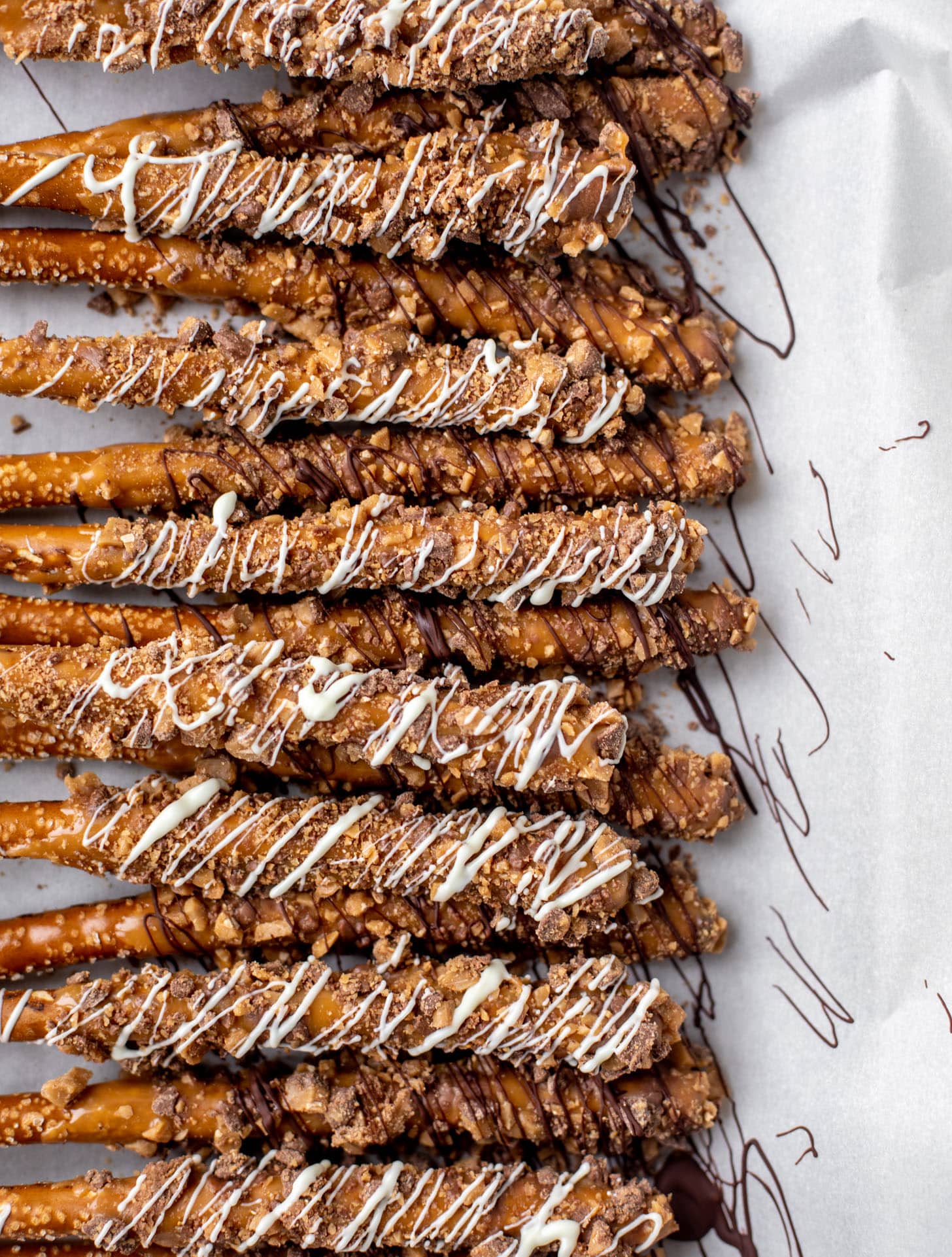 caramel pretzels