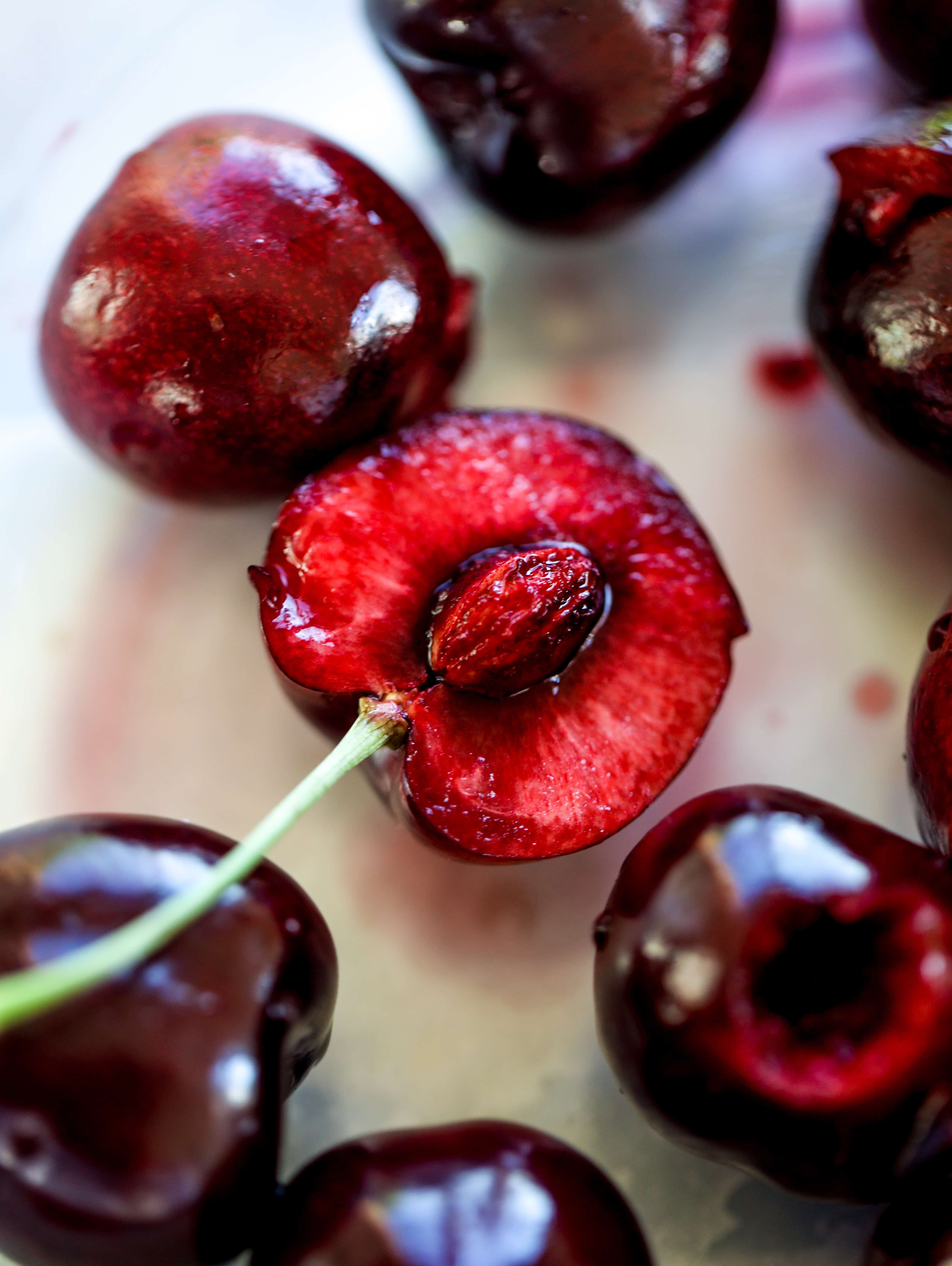 fresh cherries