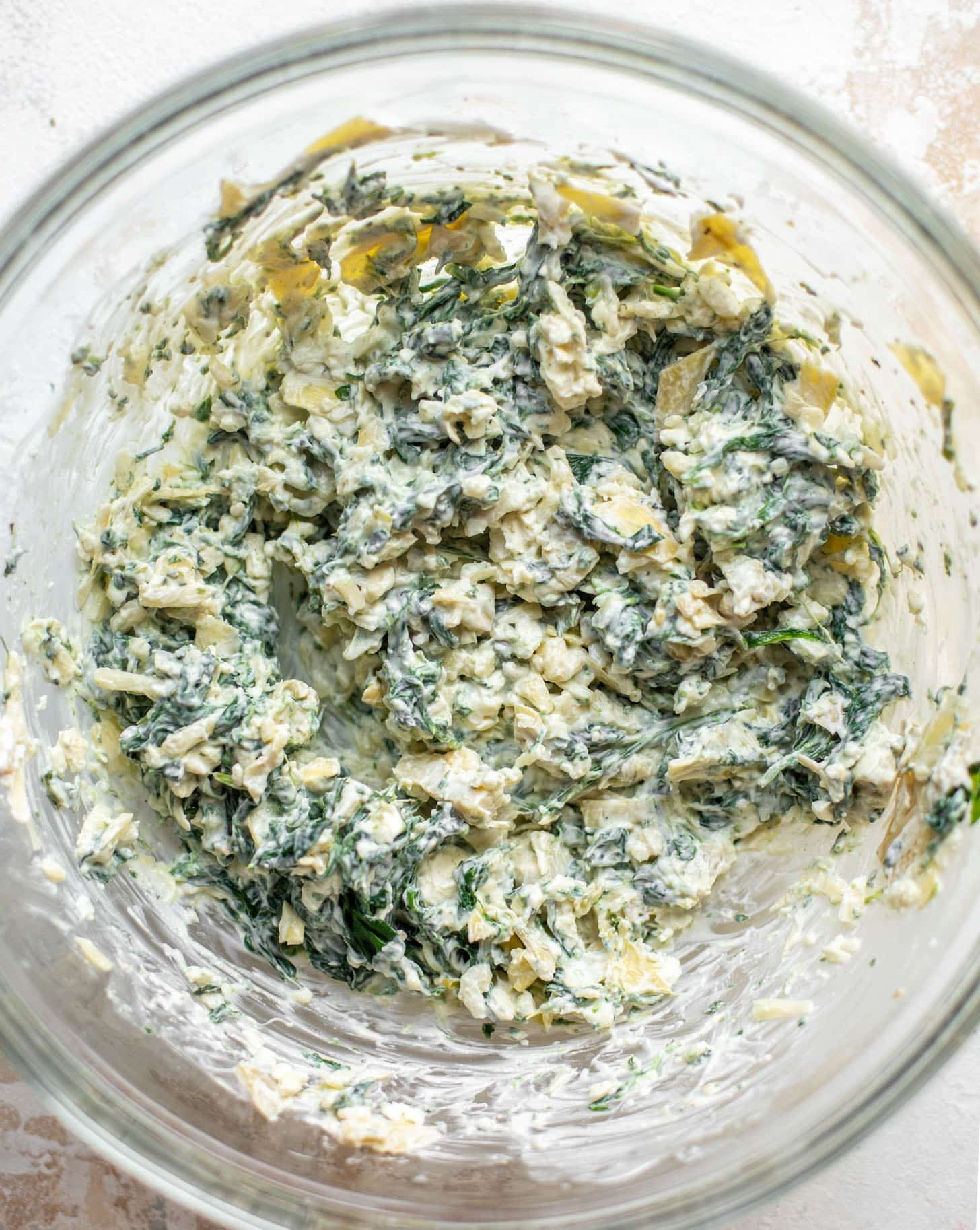 spinach artichoke mixture