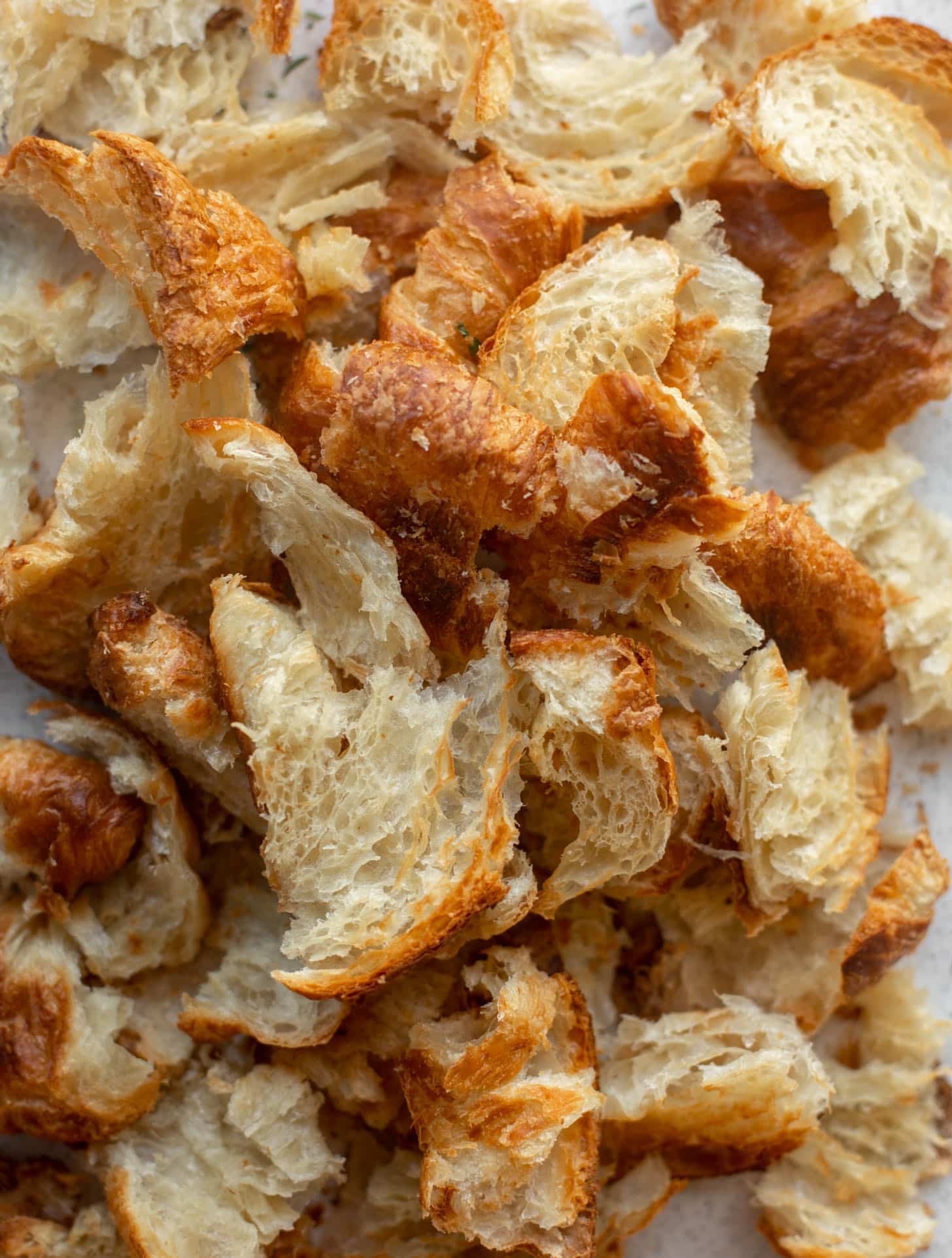 toasted croissants