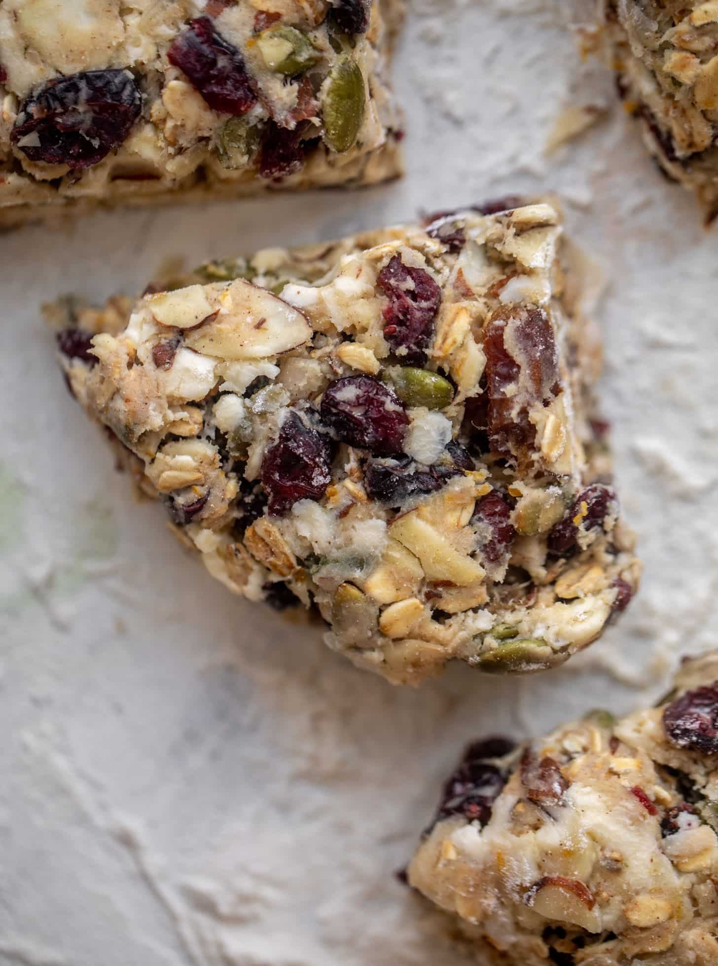 granola scone dough