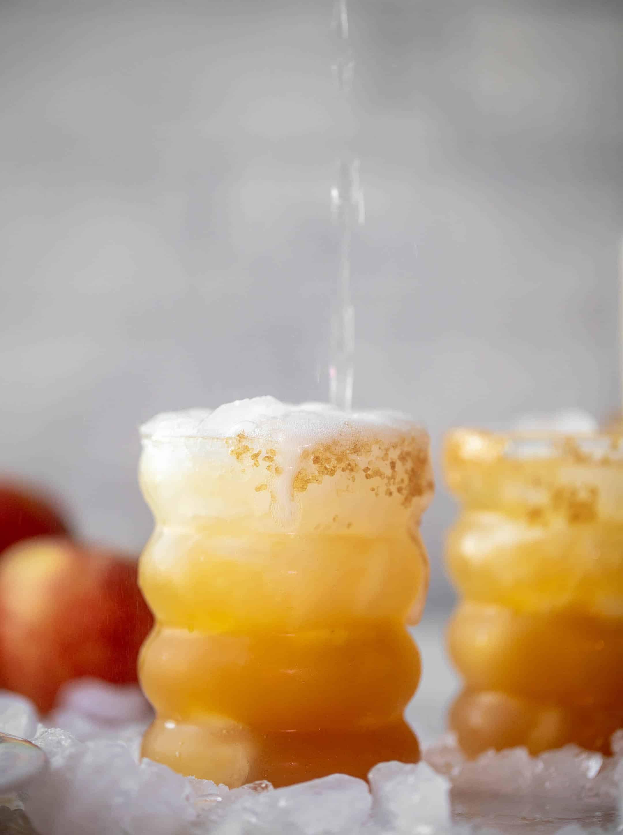 caramel cider crush cocktail