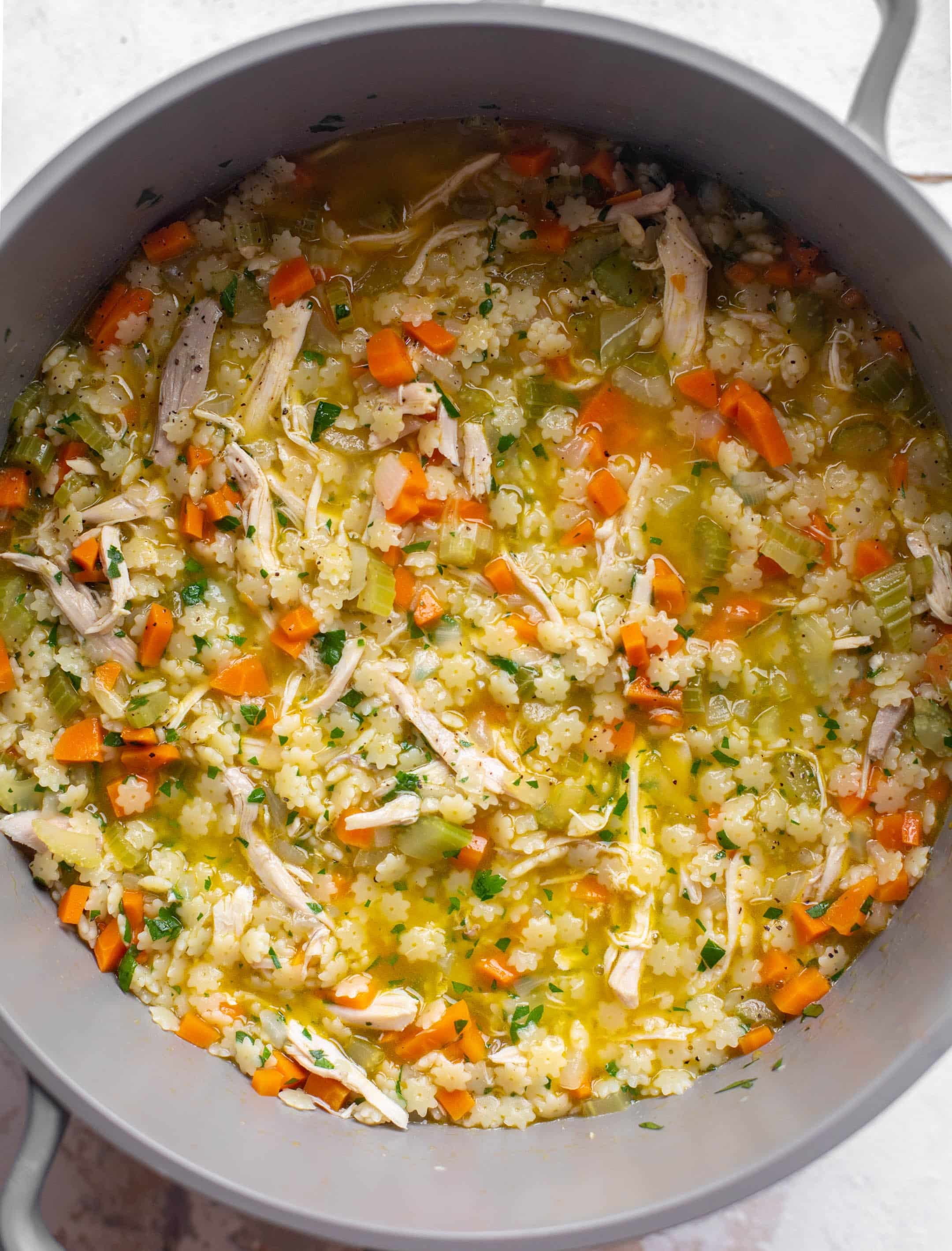 chicken and stars soup
