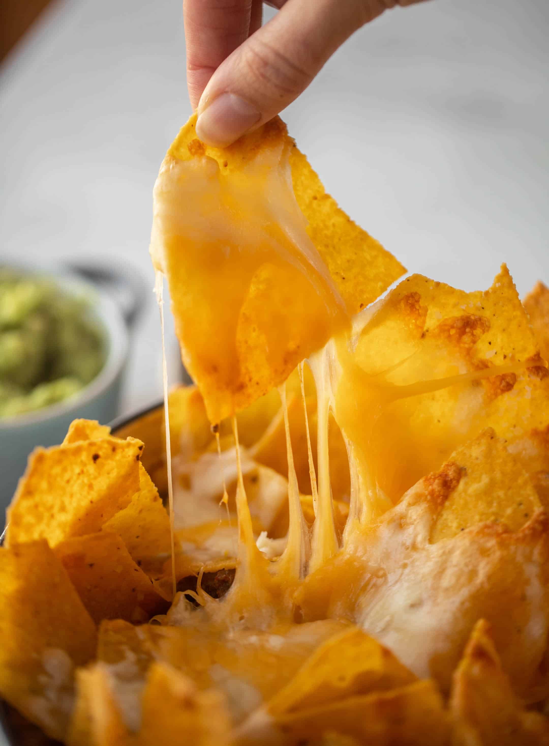 one pot cheesy nachos