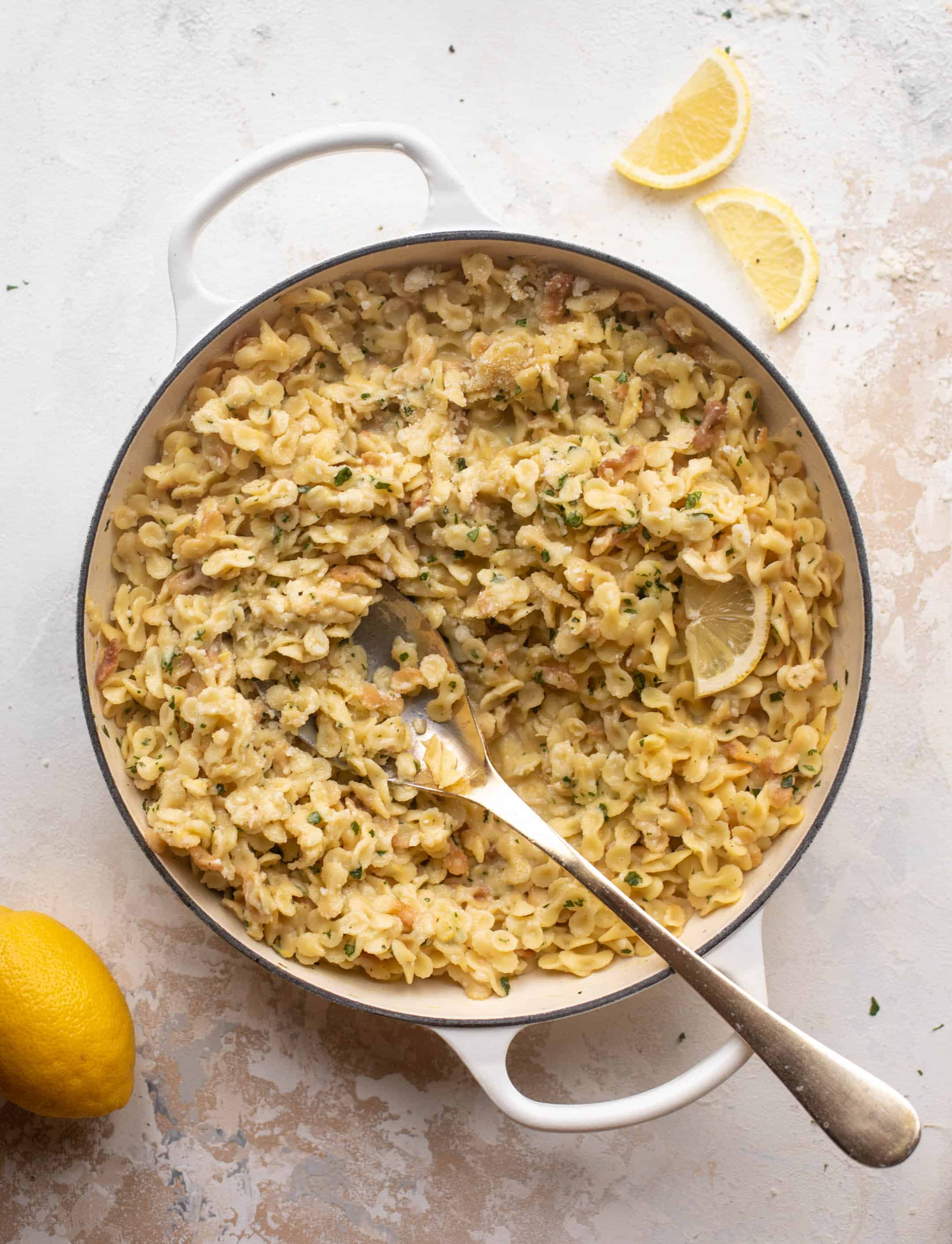 baked lemon pasta