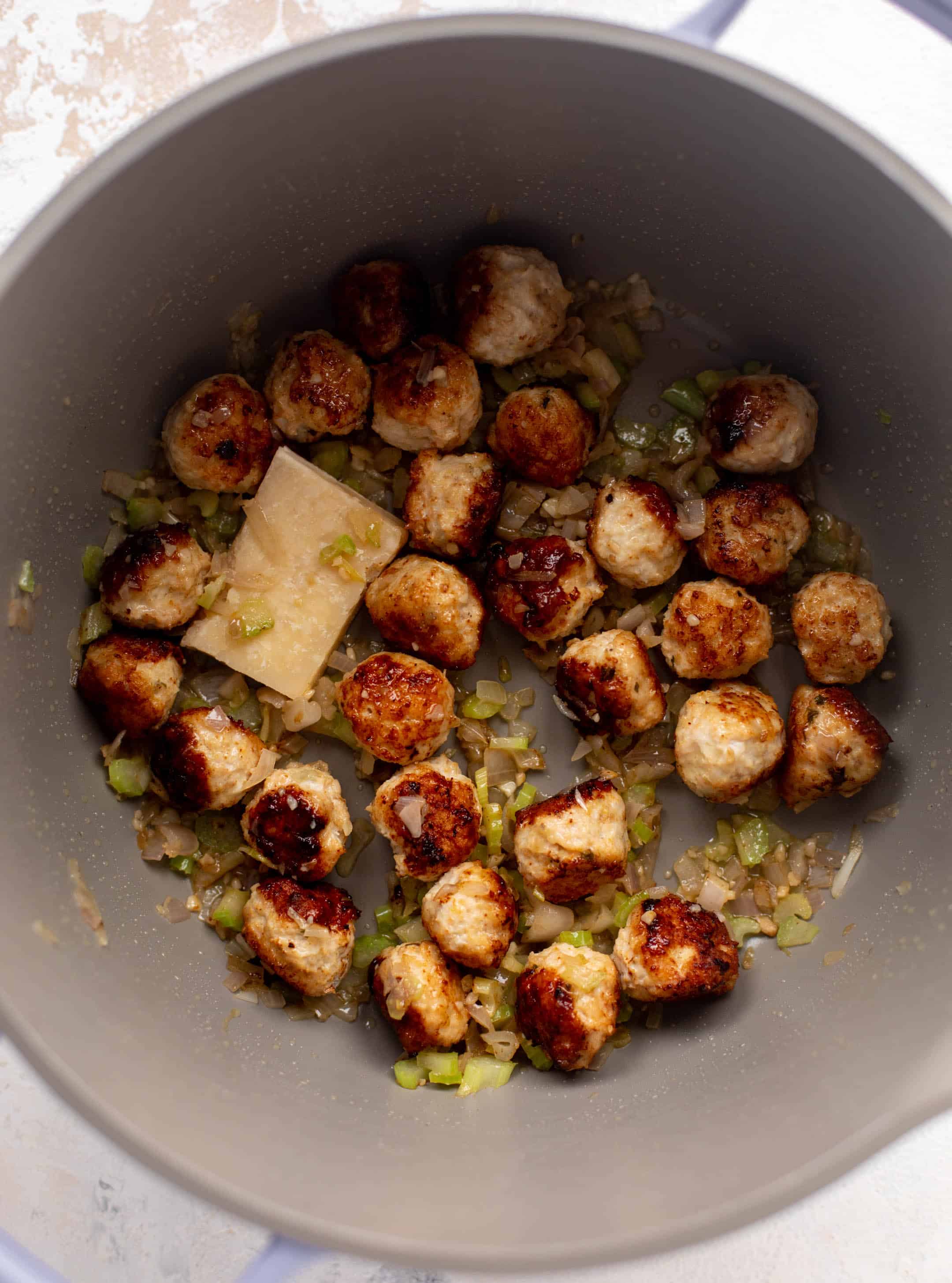 mini chicken meatballs