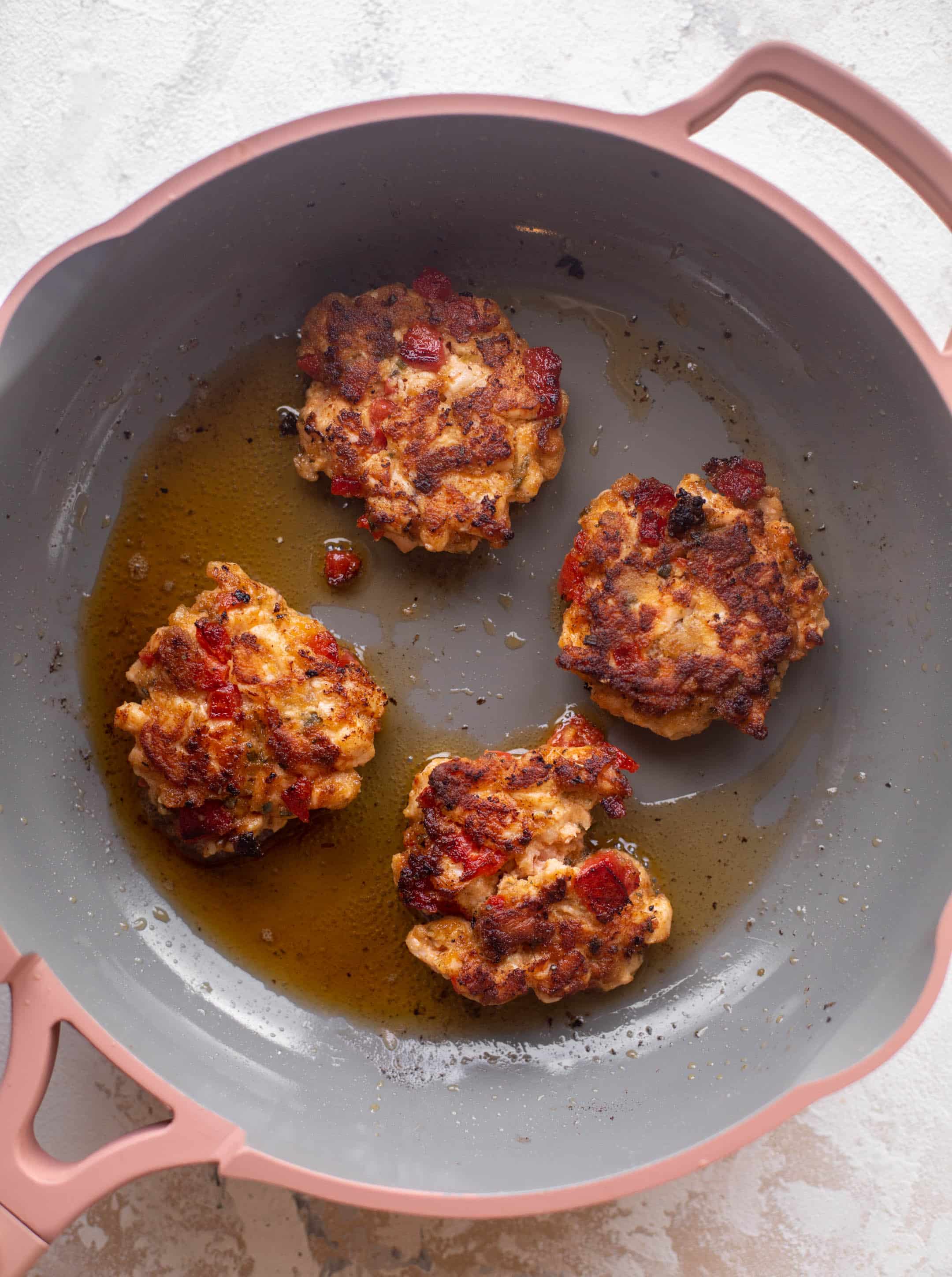 cooking salmon fritters