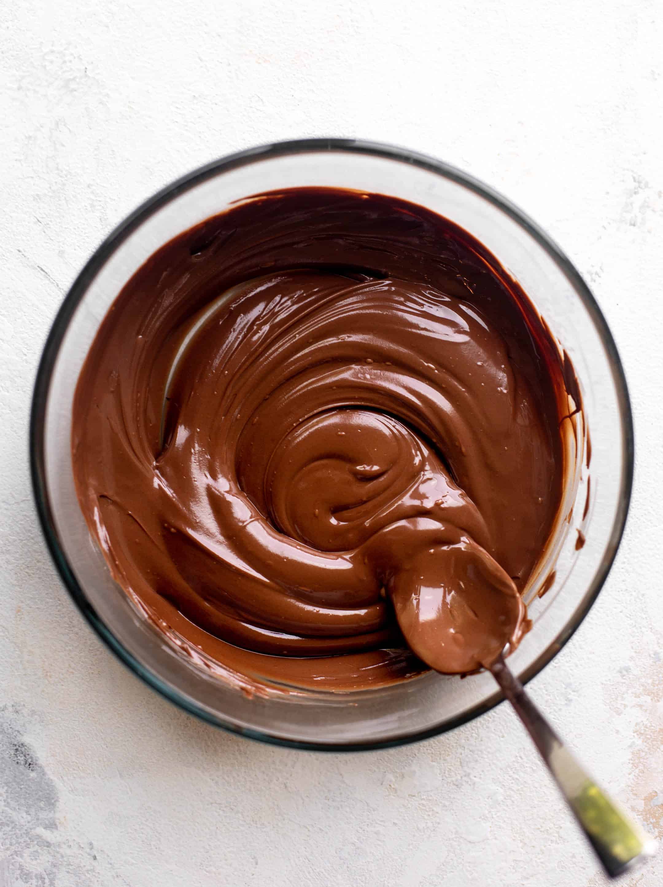 melted chocolate