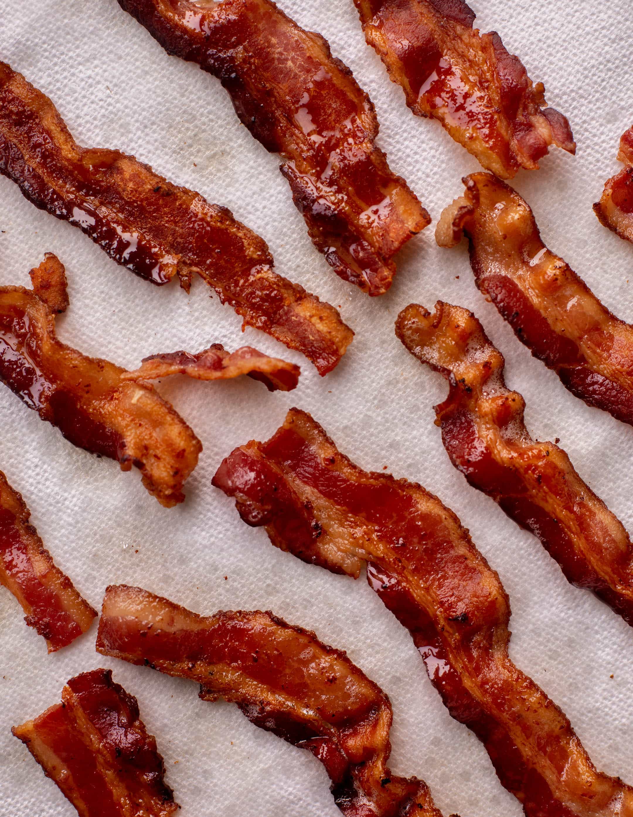 fried bacon