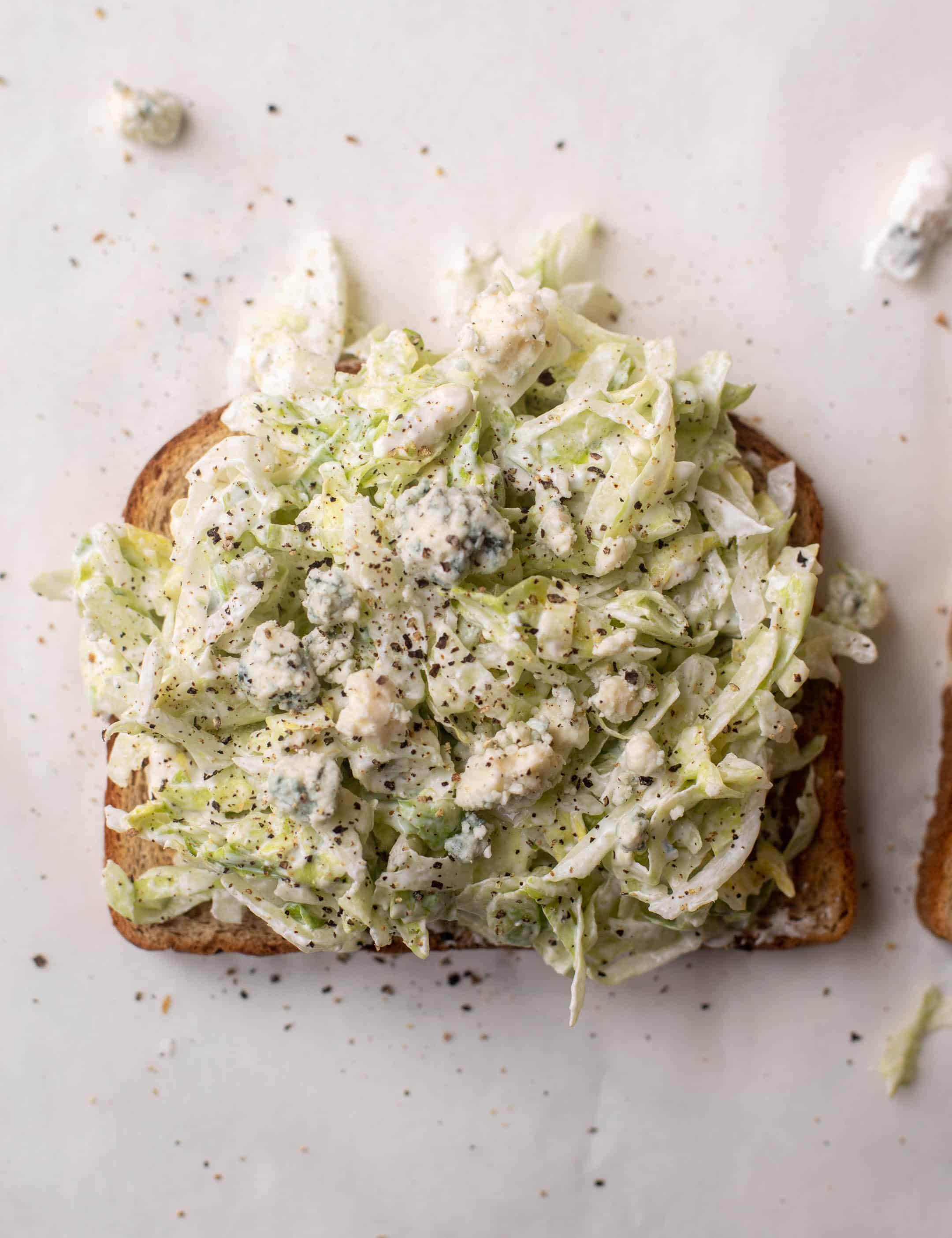 blue cheese BLTs