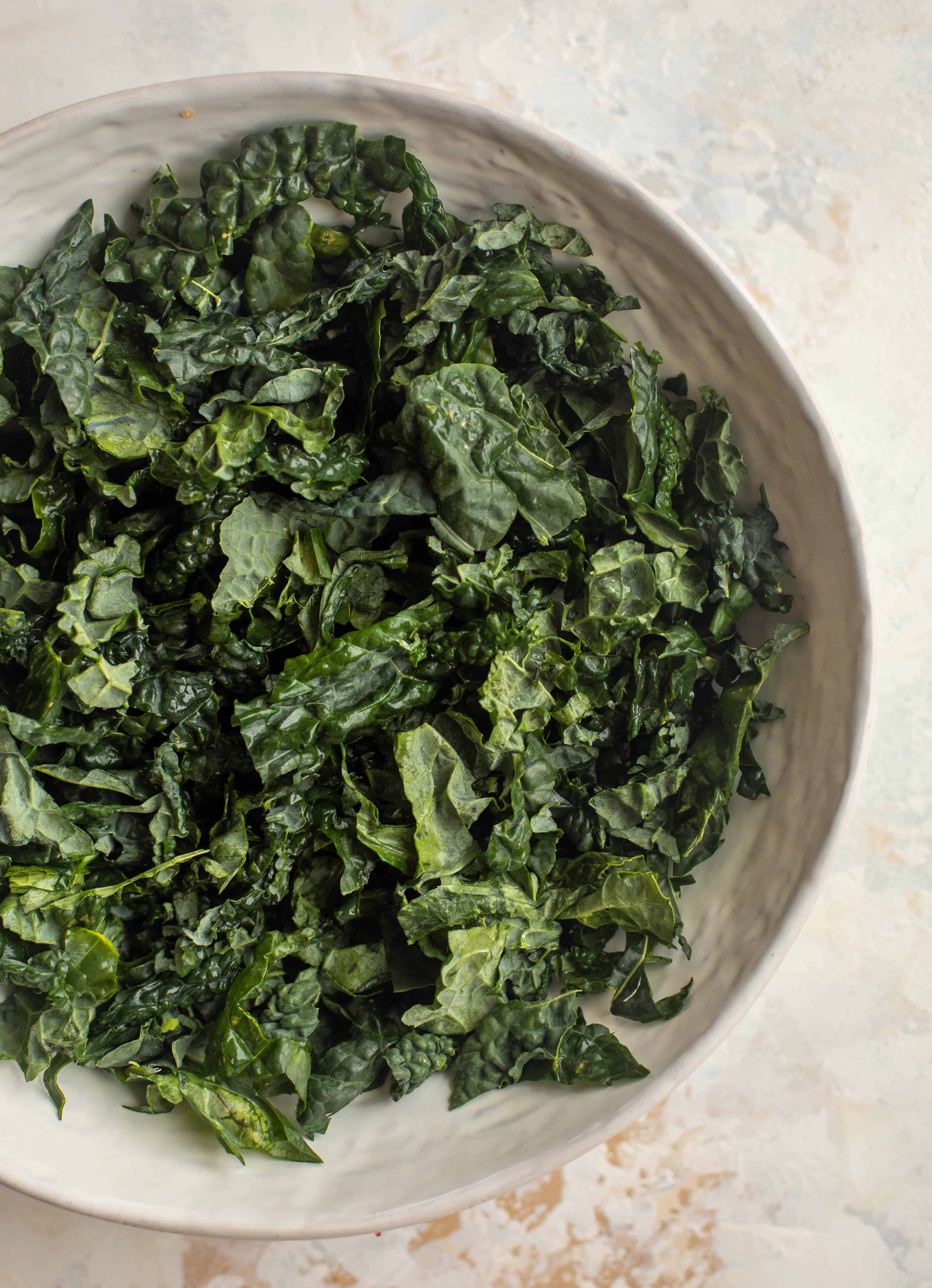 shredded kale