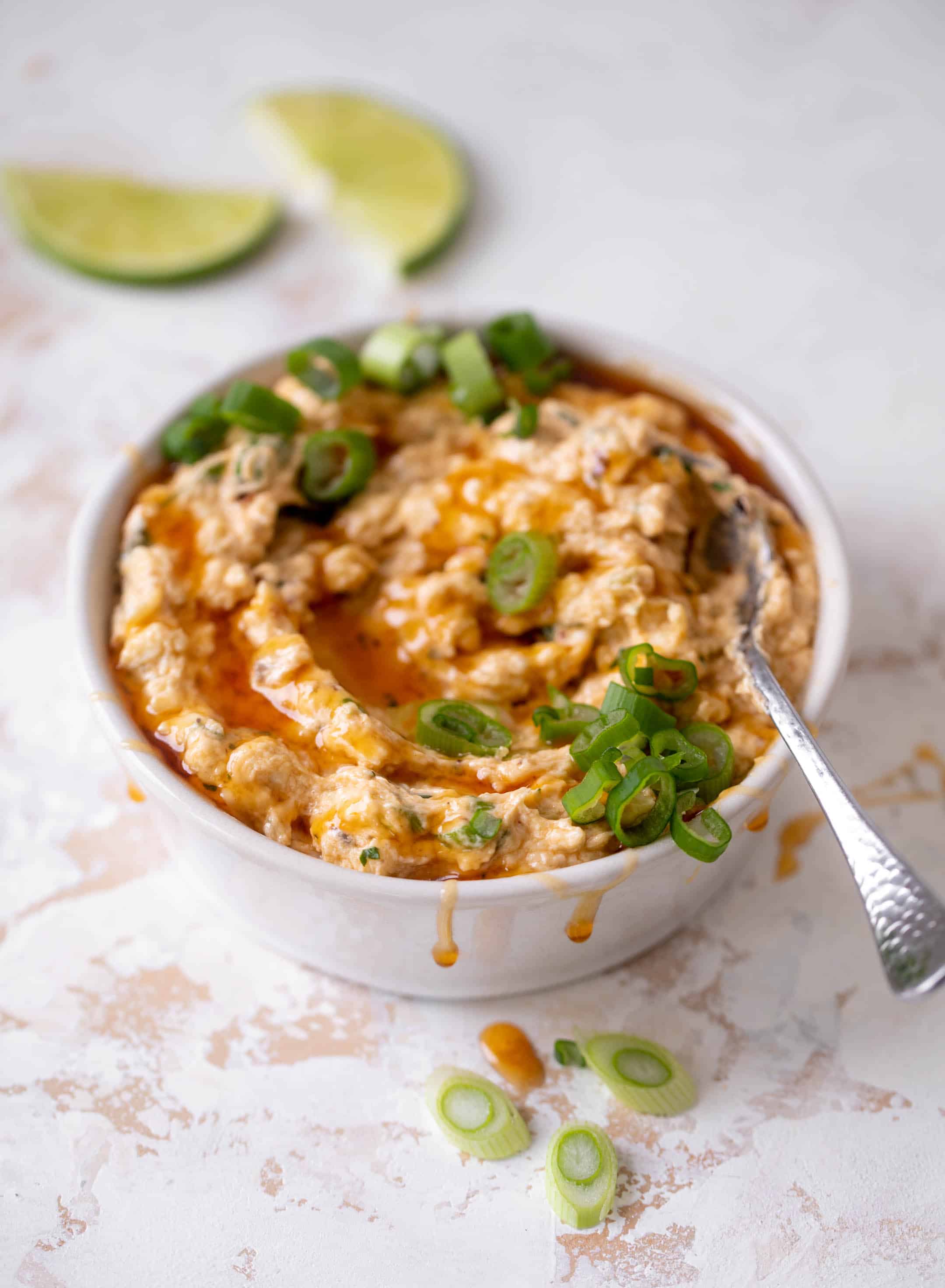 hot honey chili crunch dip