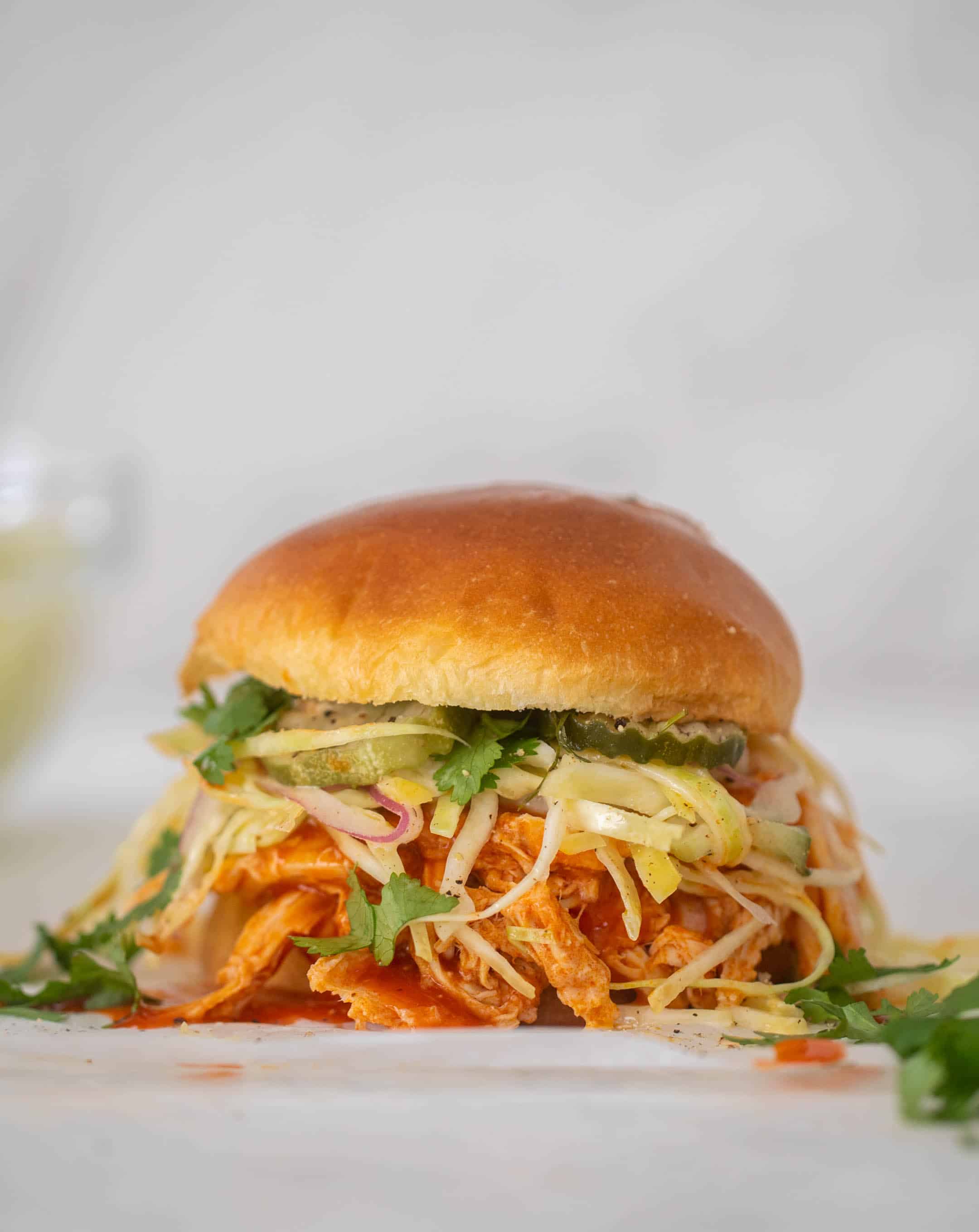 weeknight buffalo chicken sandwiches