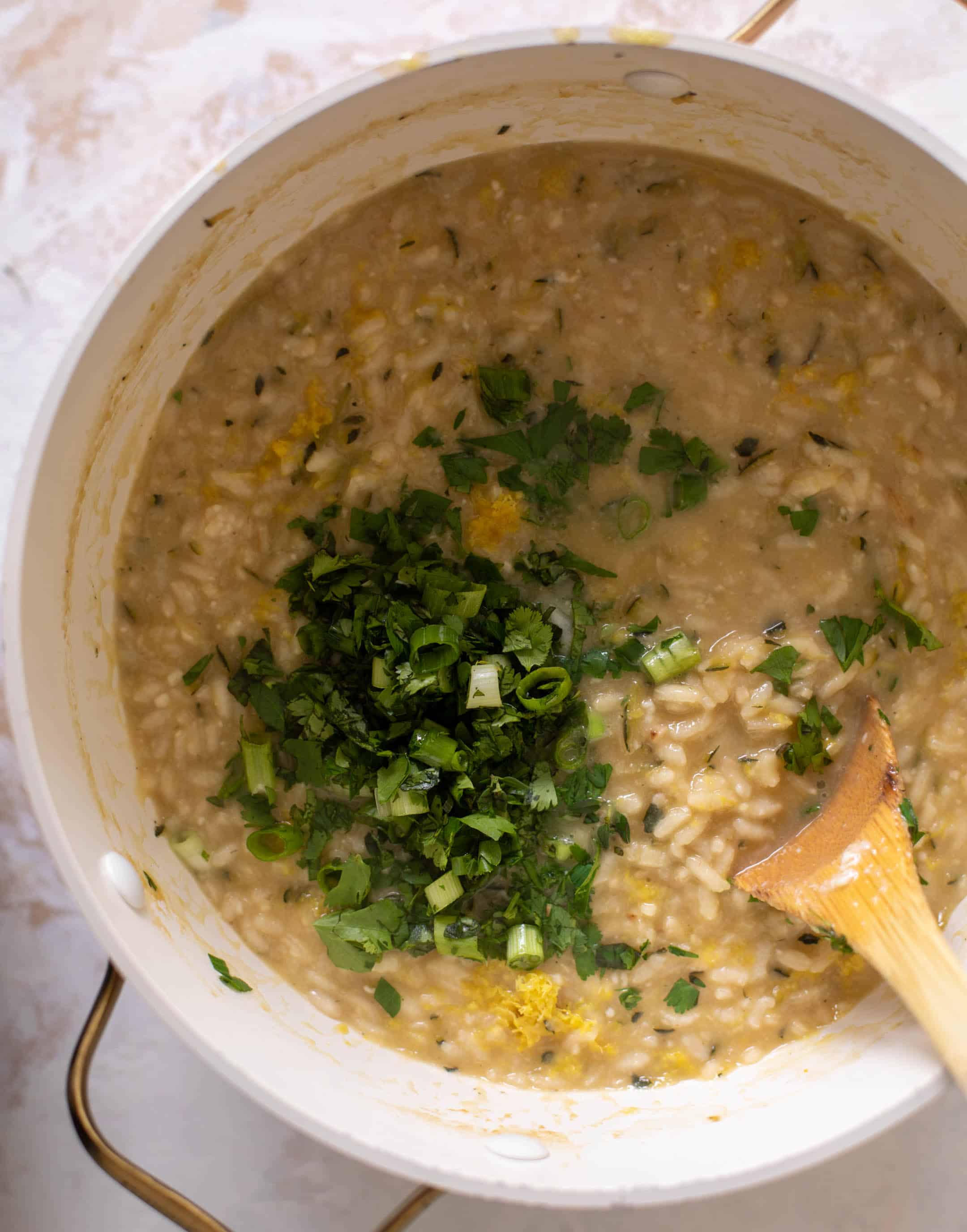 zucchini risotto