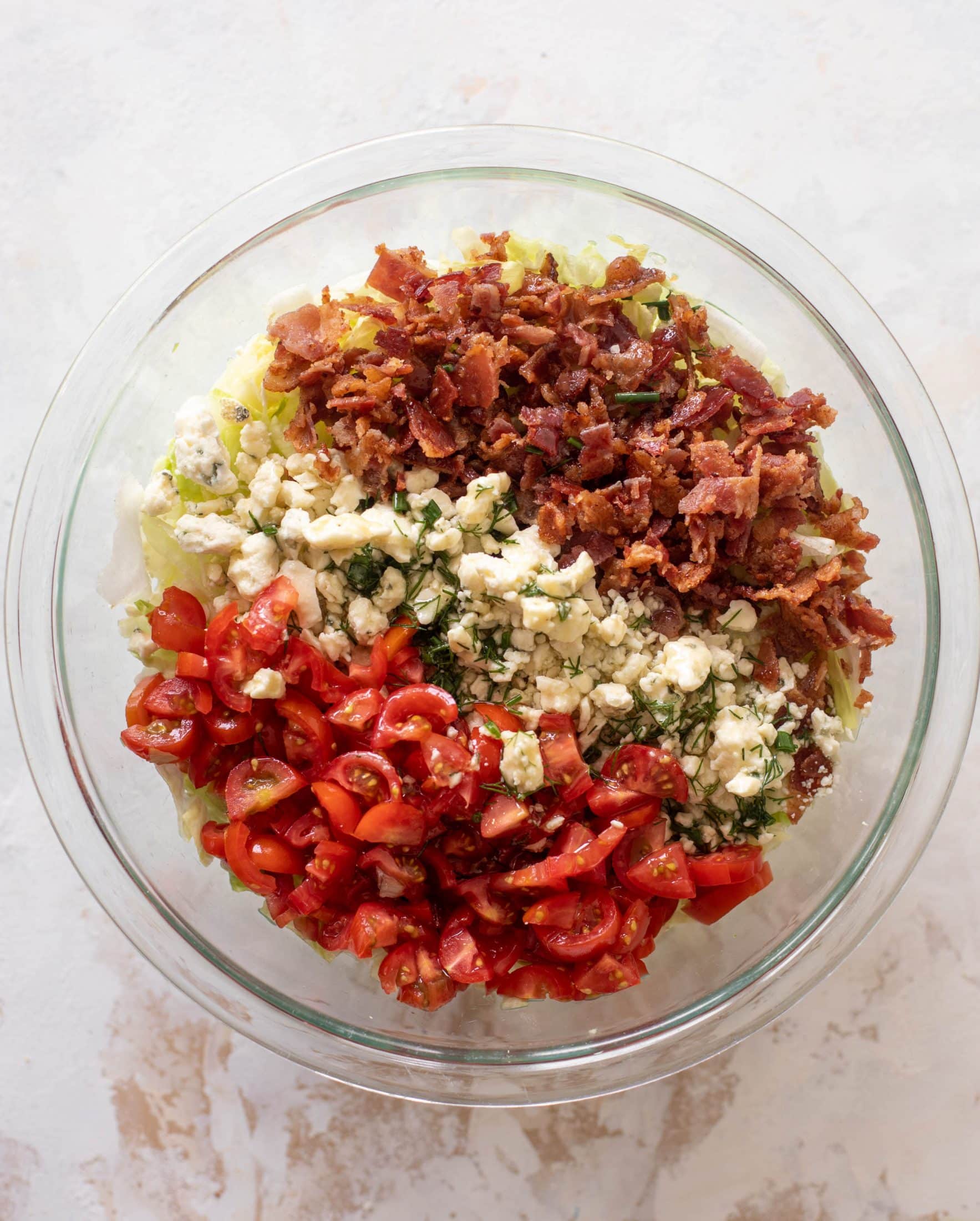 chopped wedge salad