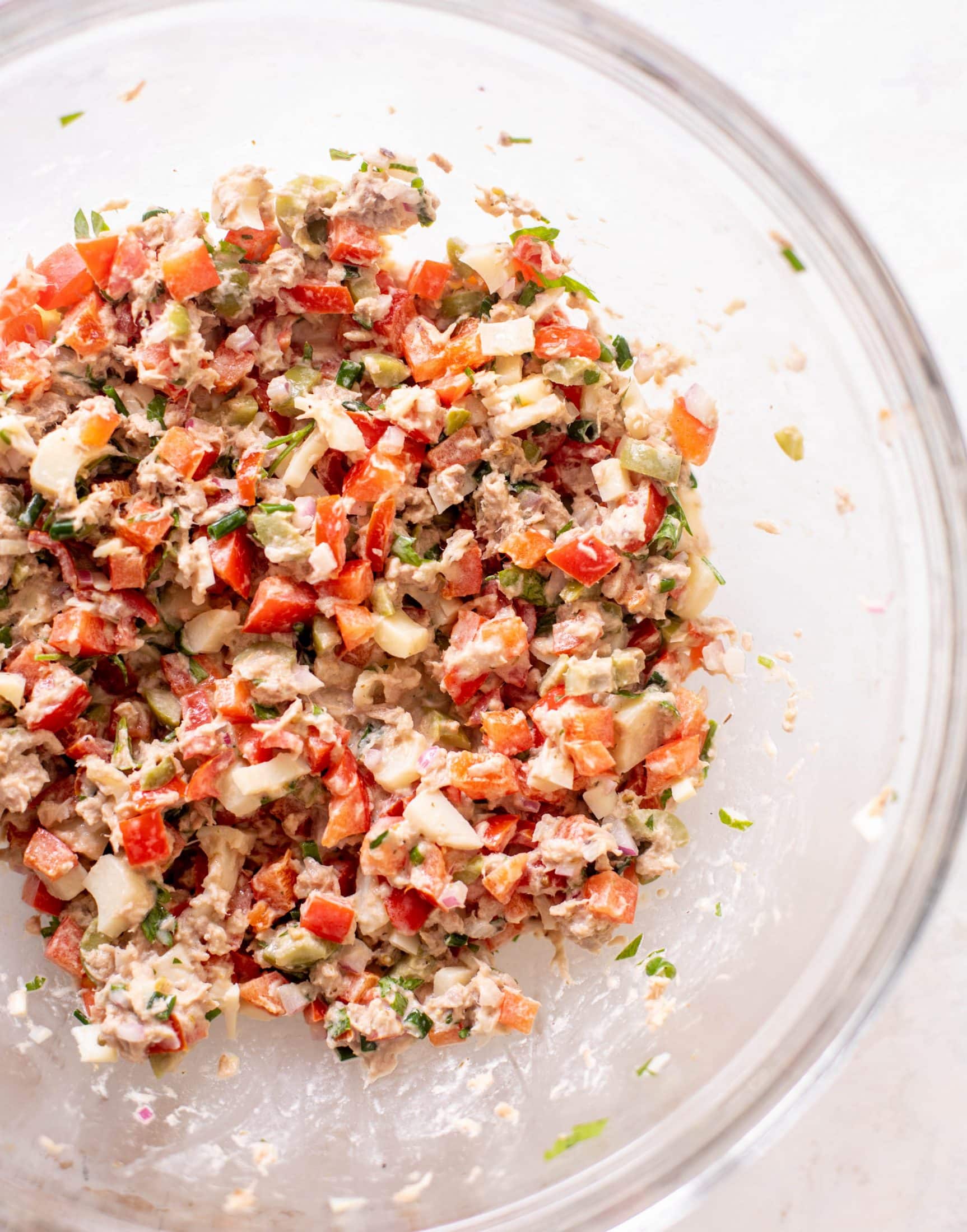 summer tuna chop